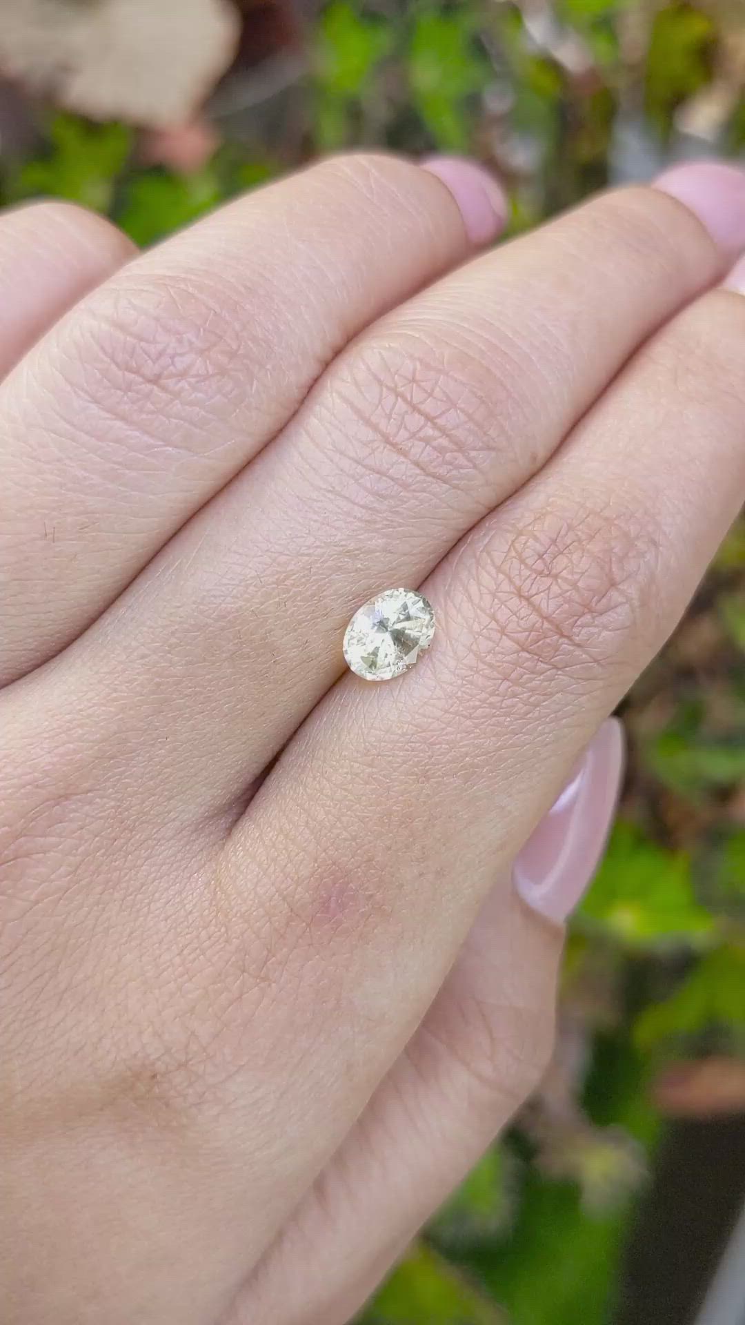 1.19 Ct. Yellow Sapphire from Ceylon (Sri Lanka) Size Video
