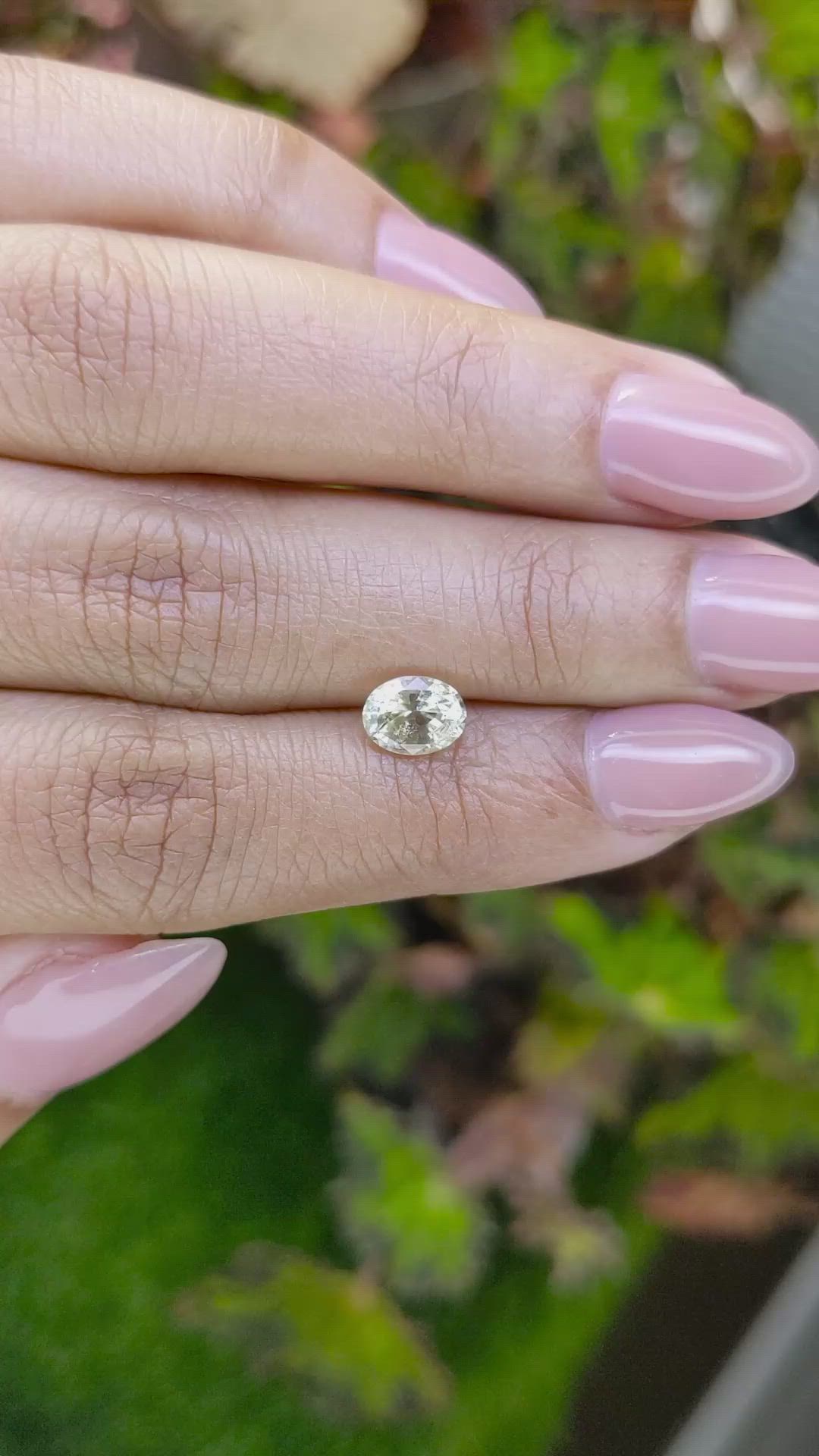 1.19 Ct. Yellow Sapphire from Ceylon (Sri Lanka) Size Video