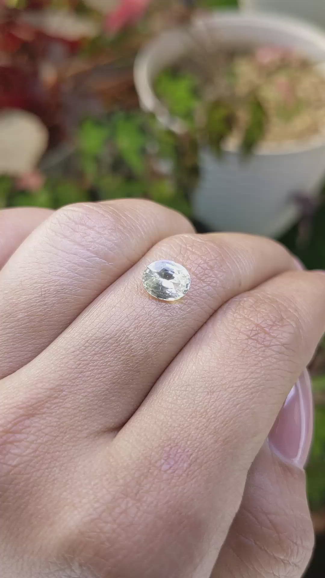1.37 Ct. Yellow Sapphire from Ceylon (Sri Lanka) Size Video