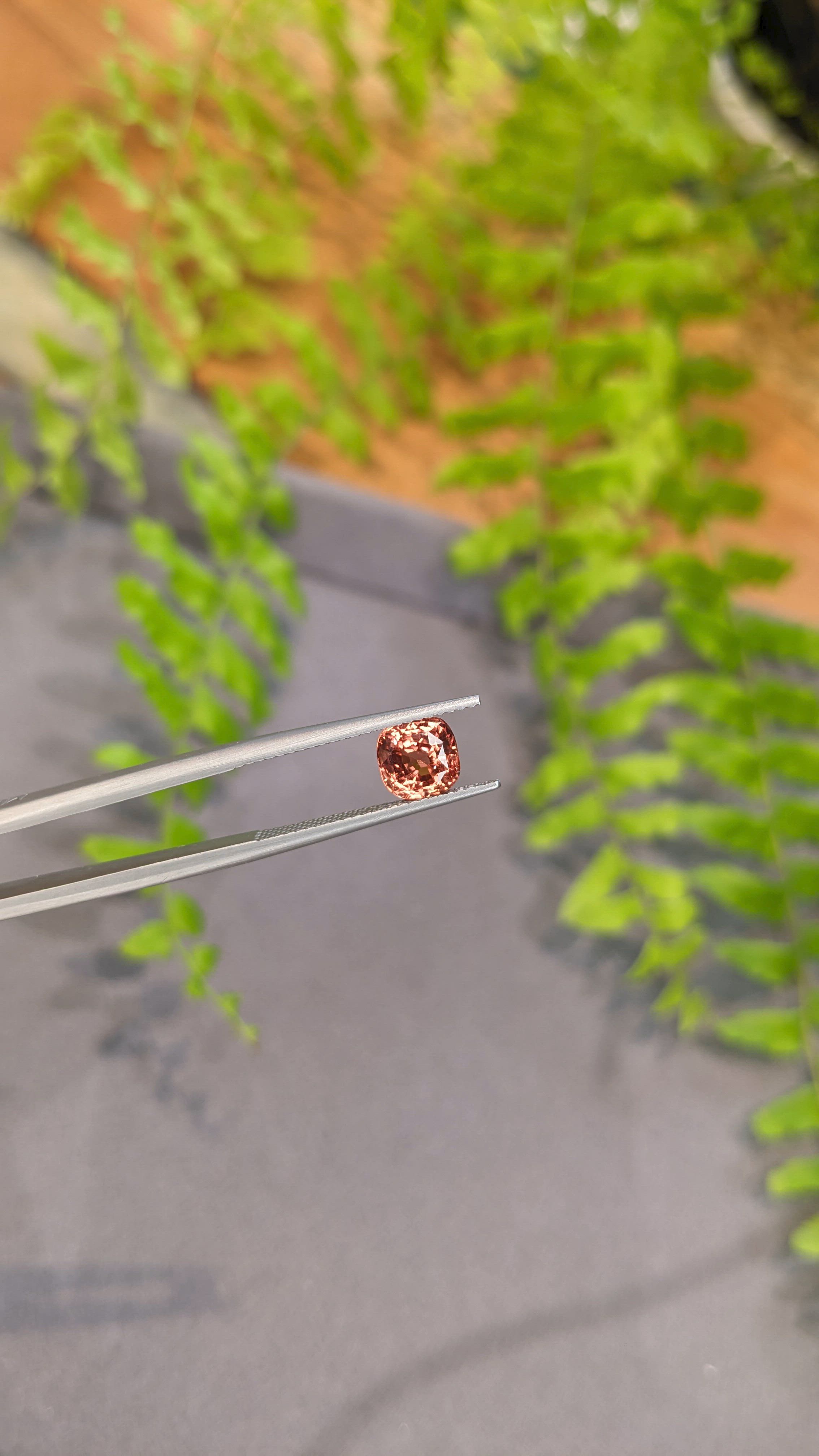 2.00 Ct. Padparadscha Sapphire from Madagascar Size Video