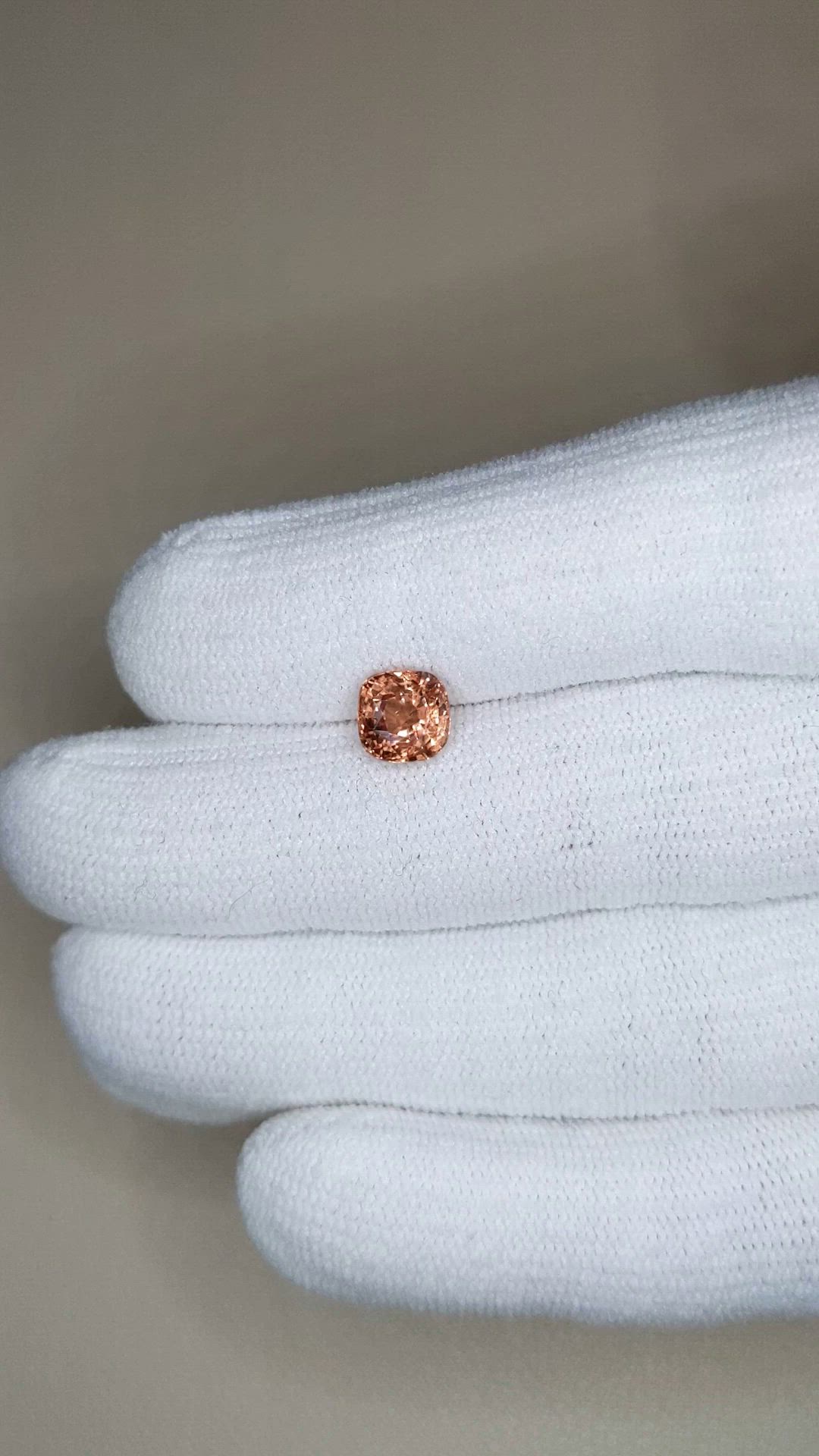 2.00 Ct. Padparadscha Sapphire from Madagascar Size Video