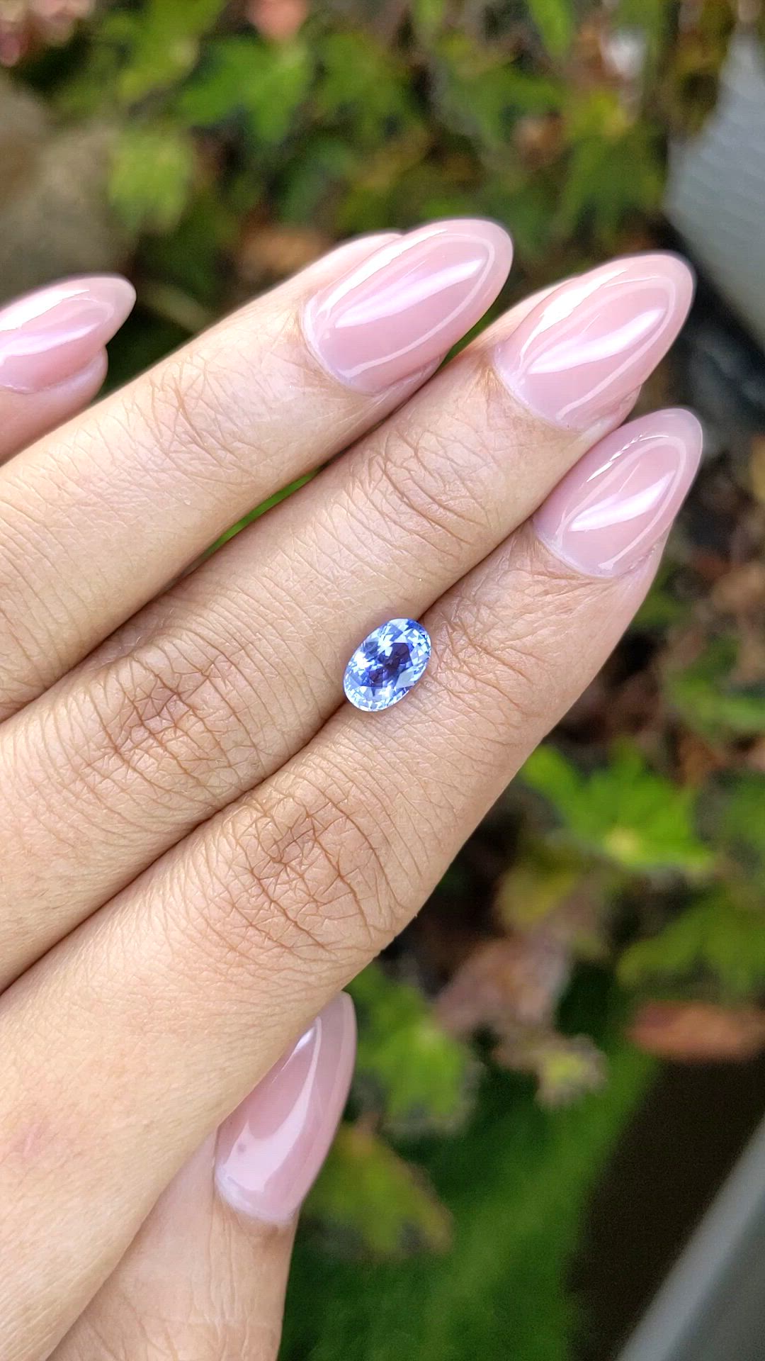 1.41 Ct. Blue Sapphire from Ceylon (Sri Lanka) Size Video