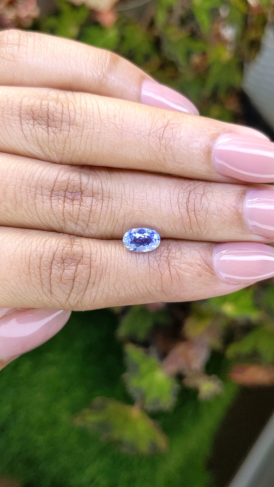1.41 Ct. Blue Sapphire from Ceylon (Sri Lanka) Size Video