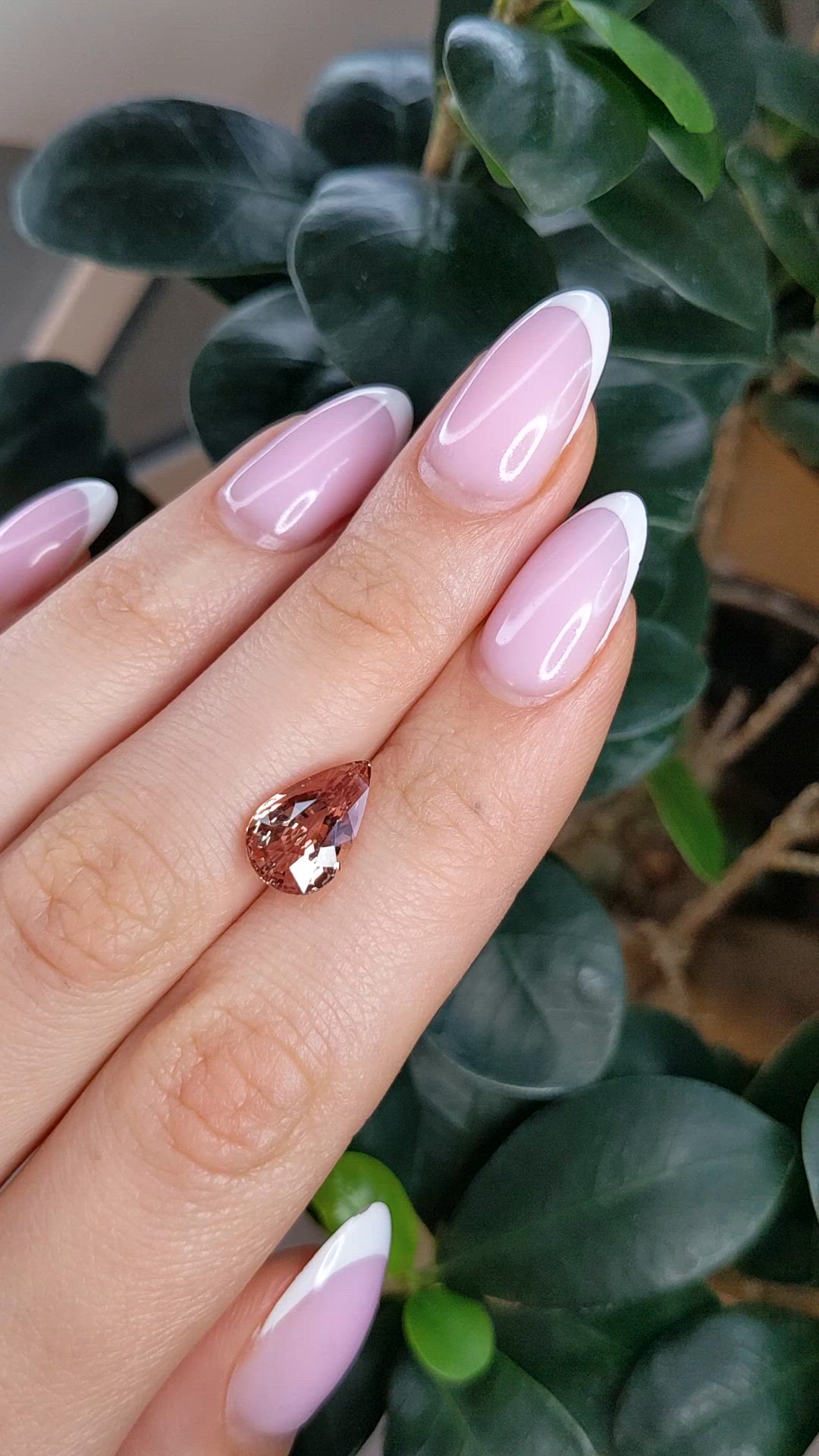 4.02 Ct. Padparadscha Sapphire from Madagascar Size Video