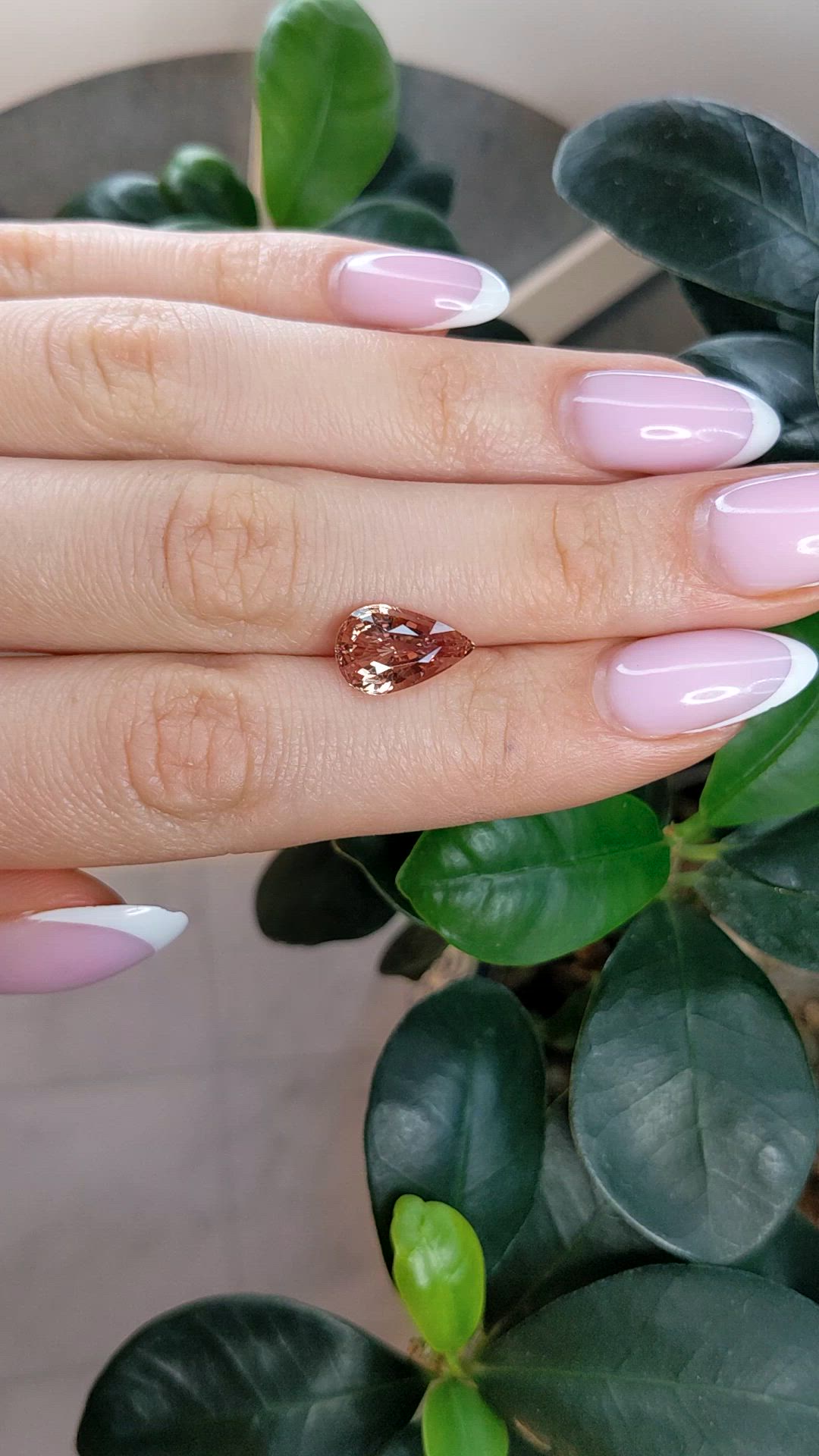 4.02 Ct. Padparadscha Sapphire from Madagascar Size Video