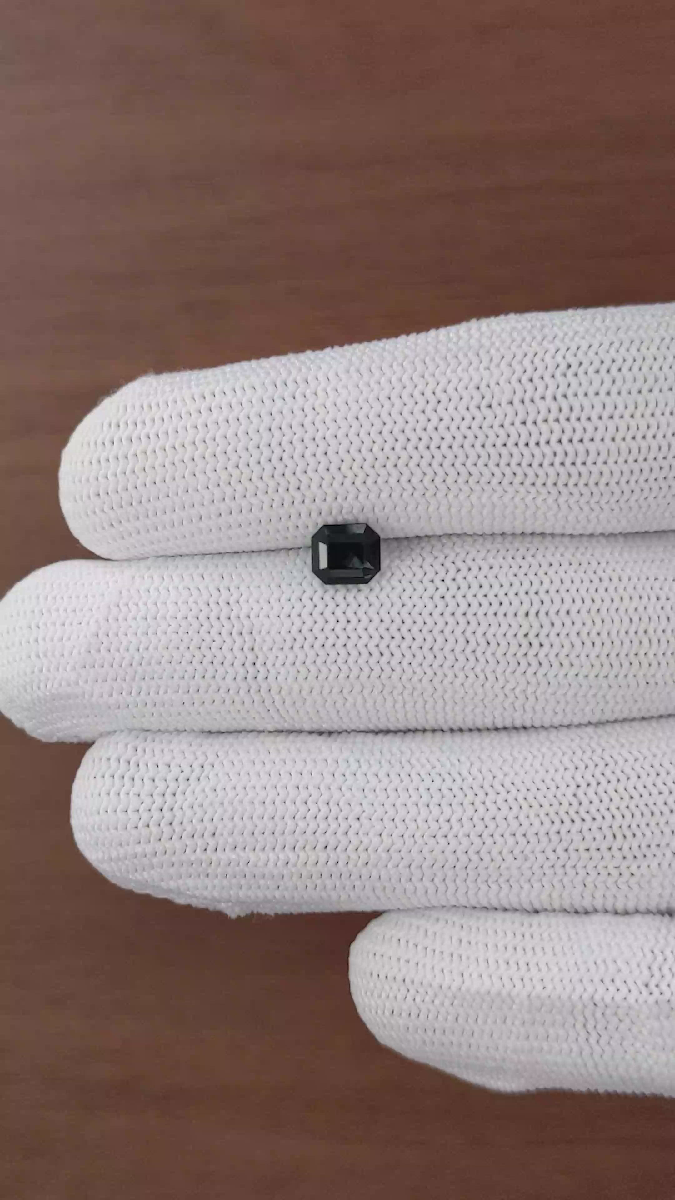 1.10 Ct. Bluish Green Sapphire from Tanzania Size Video