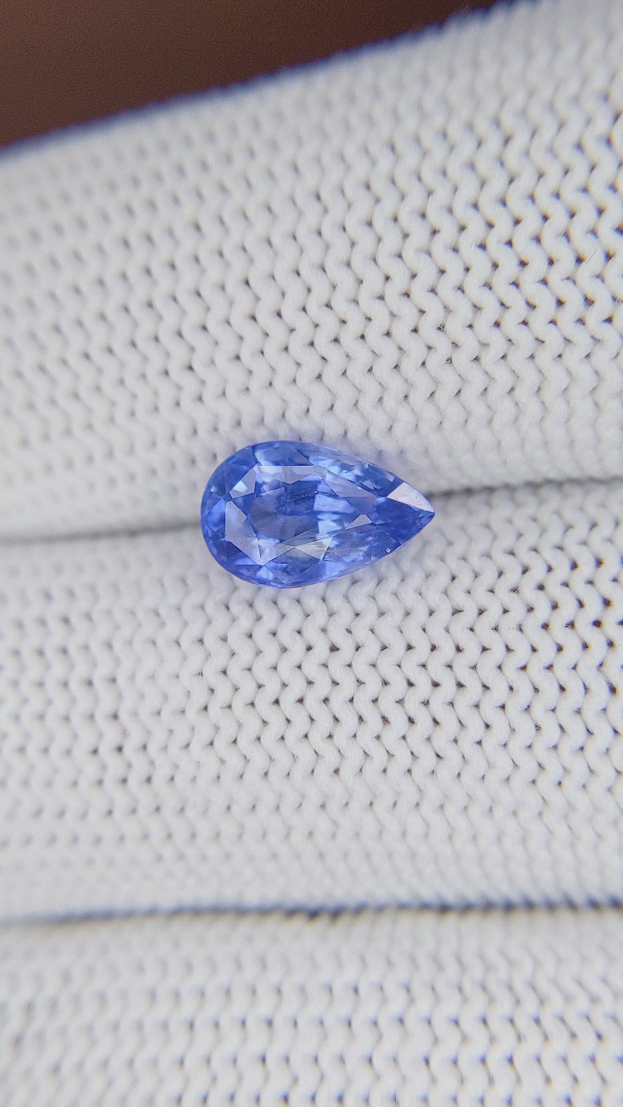 1.86 Ct. Blue Sapphire from Ceylon (Sri Lanka) Size Video