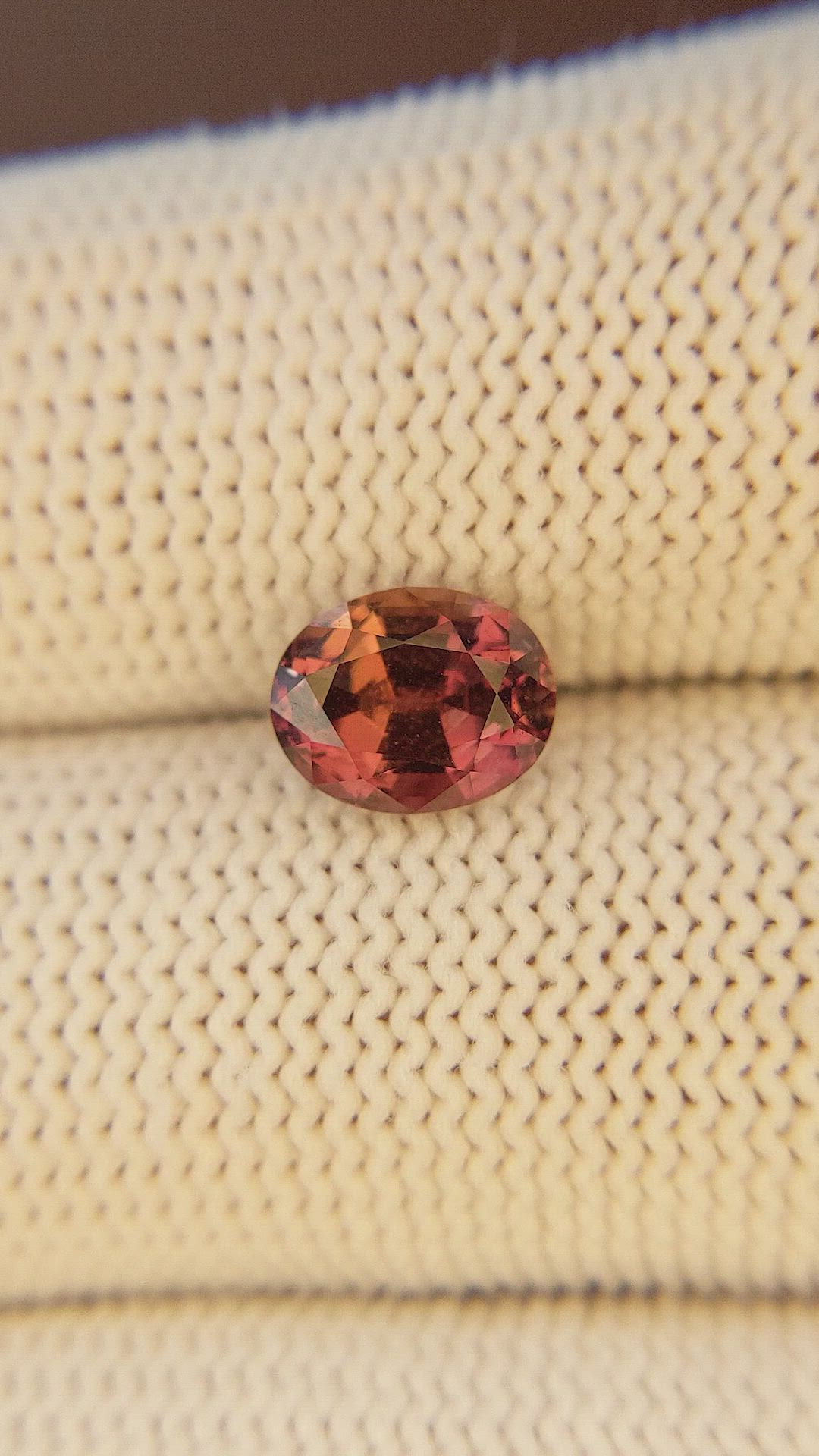 2.11 Ct. Color Change Sapphire from Madagascar Size Video