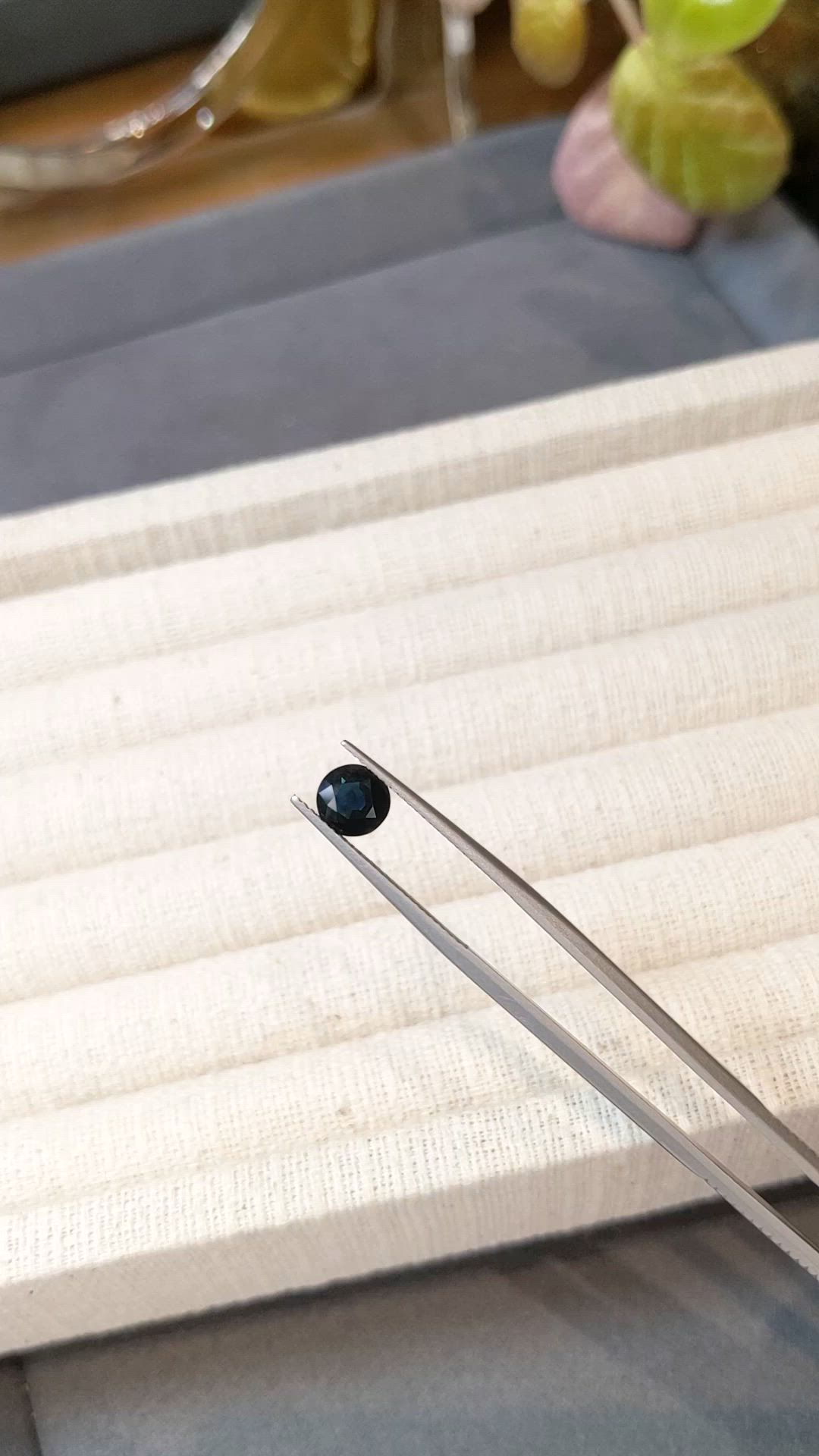 1.21 Ct. Blue Sapphire from Australia Size Video