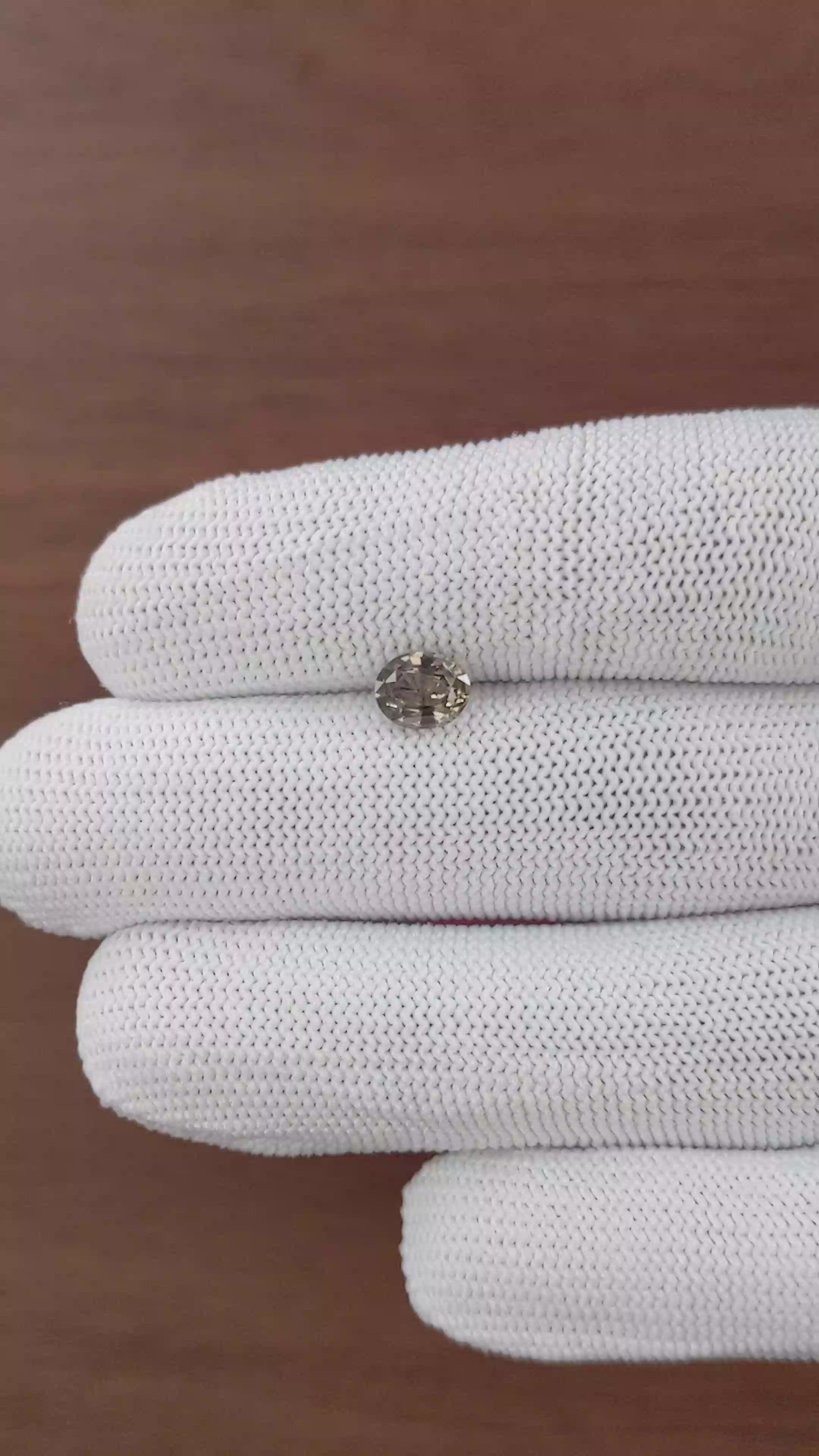 1.13 Ct. Color Change Sapphire from Ceylon (Sri Lanka) Size Video