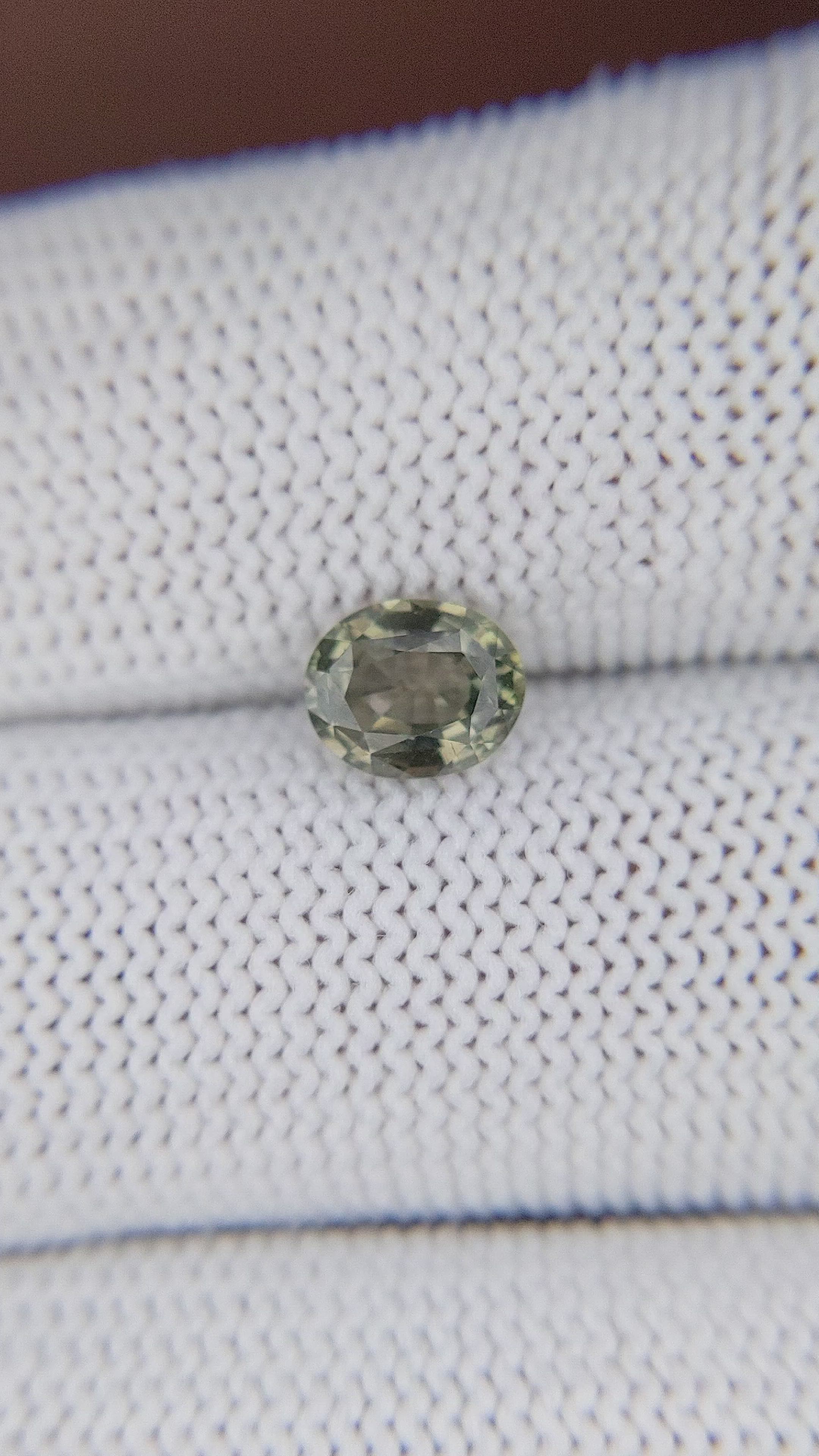 1.13 Ct. Color Change Sapphire from Ceylon (Sri Lanka) Size Video