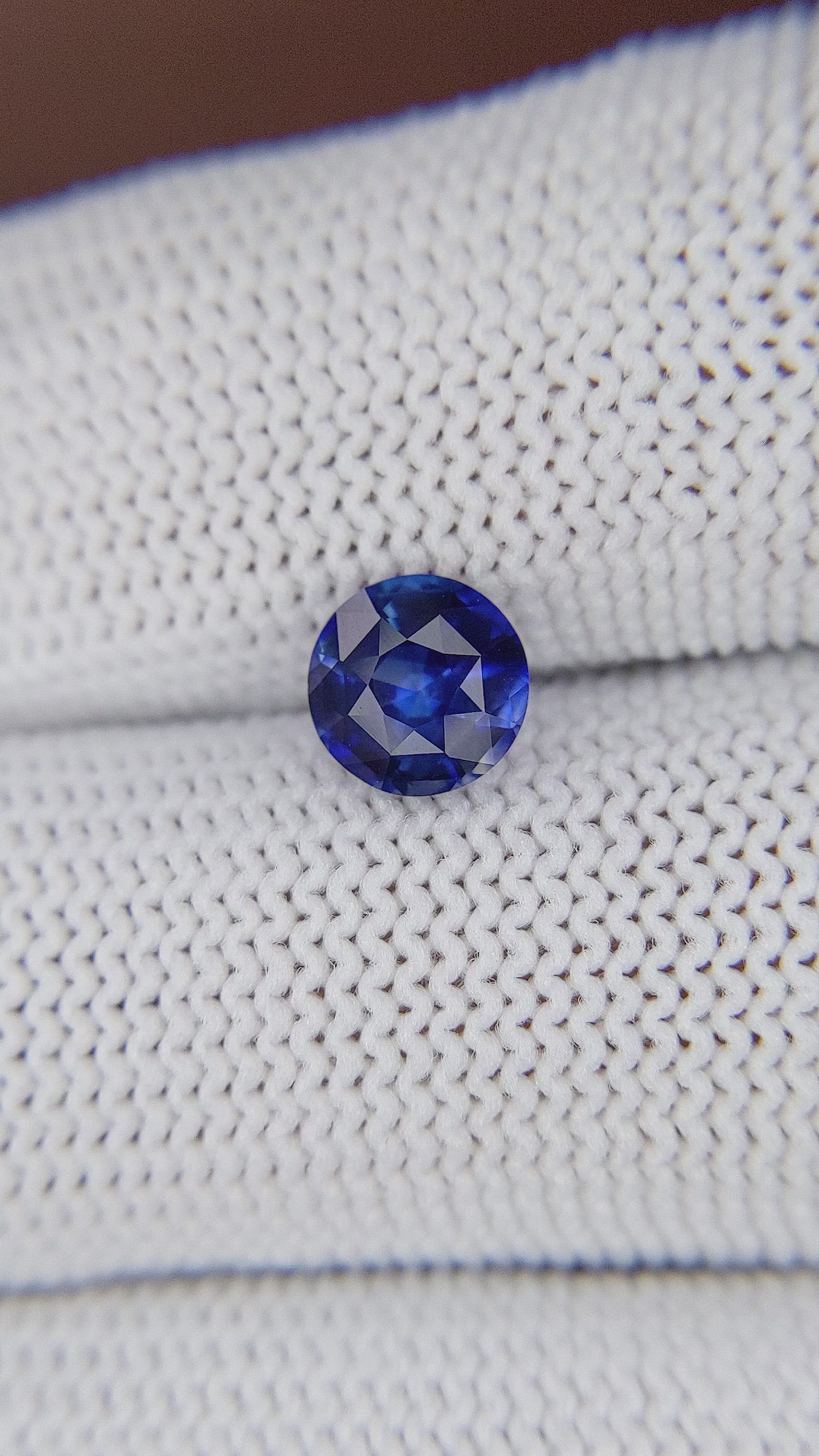 1.17 Ct. Blue Sapphire from Madagascar Size Video