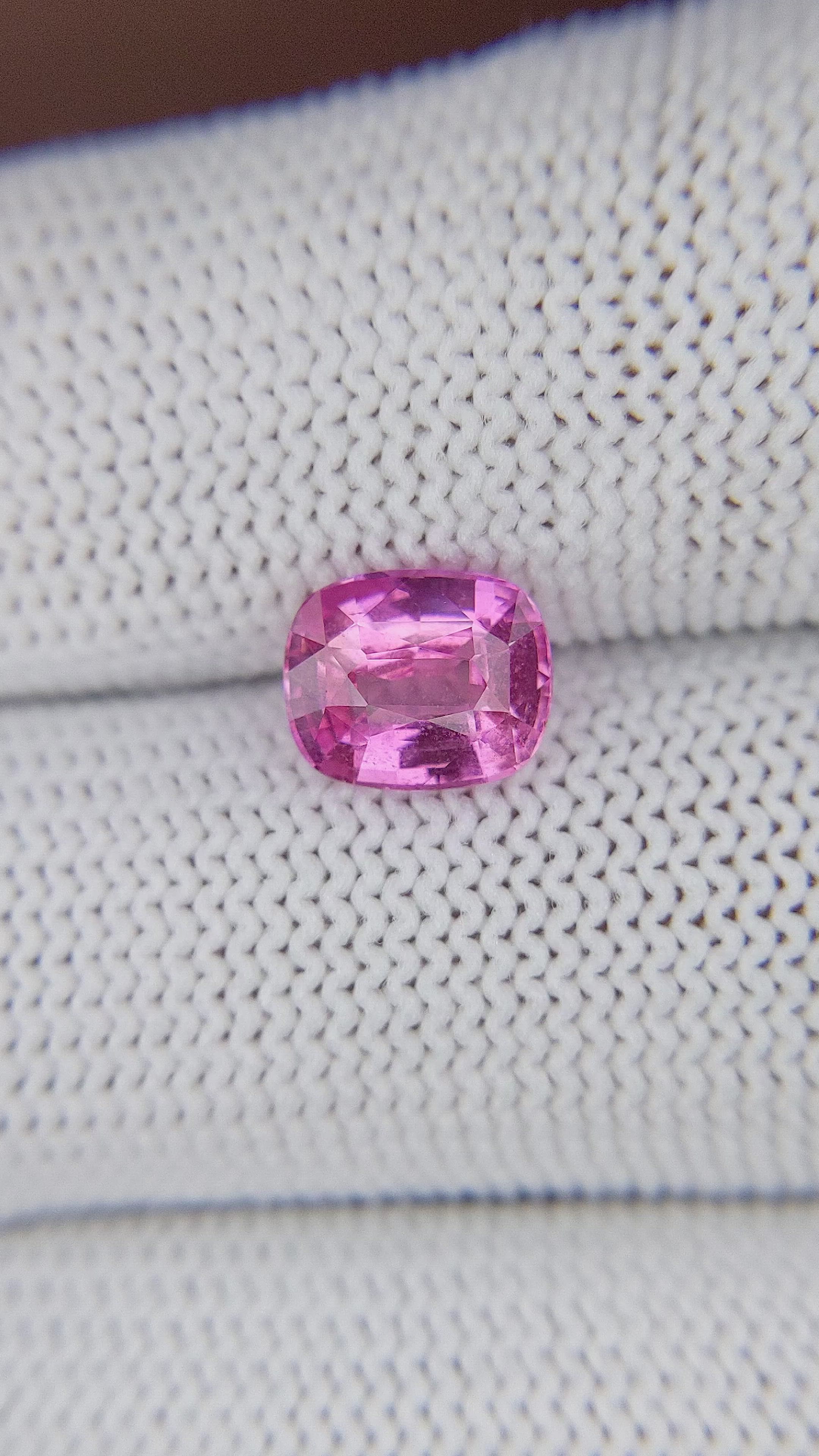 2.01 Ct. Pink Sapphire from Madagascar Size Video
