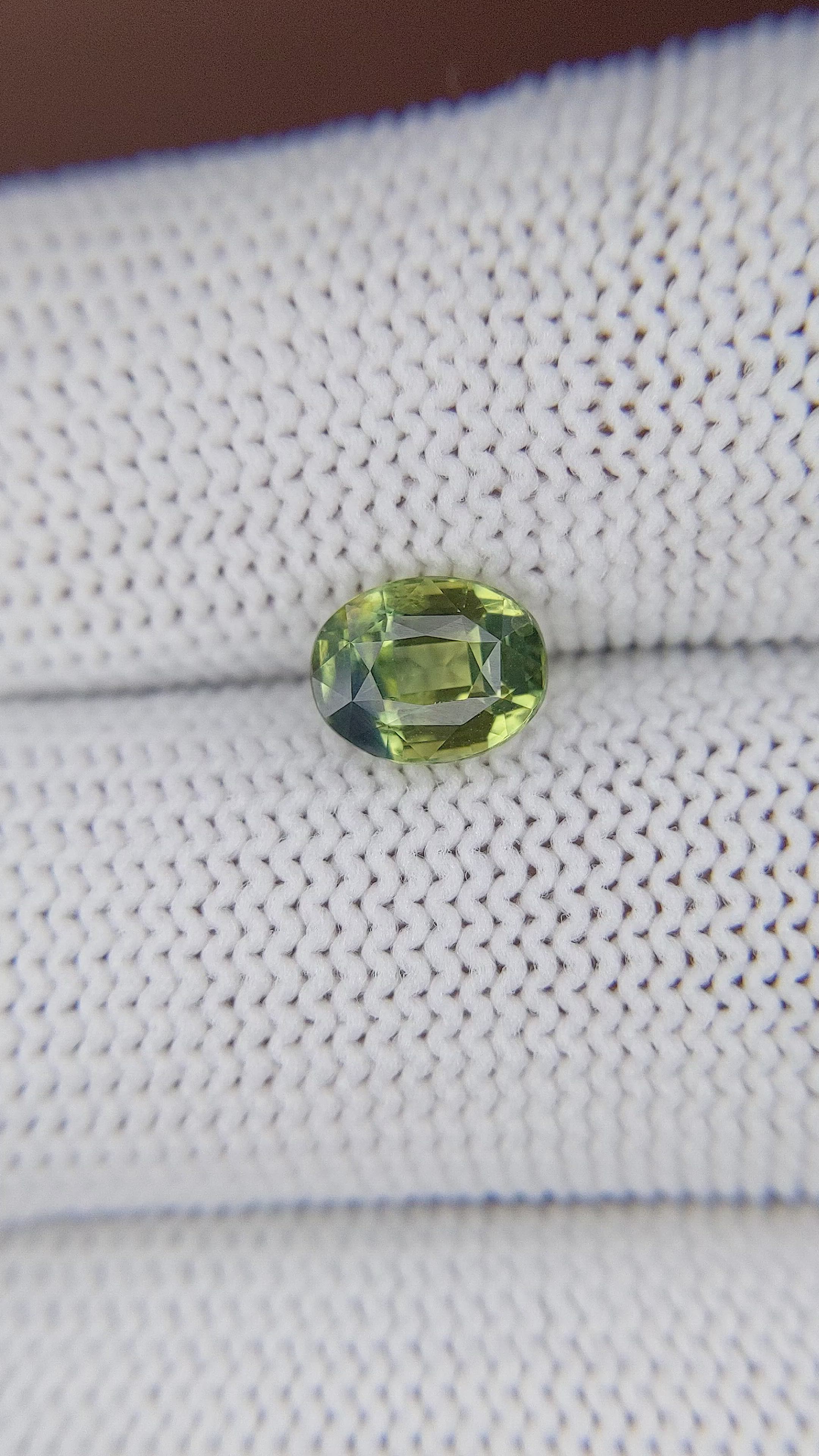 1.57 Ct. Bi Color / Parti Sapphire from Madagascar Size Video