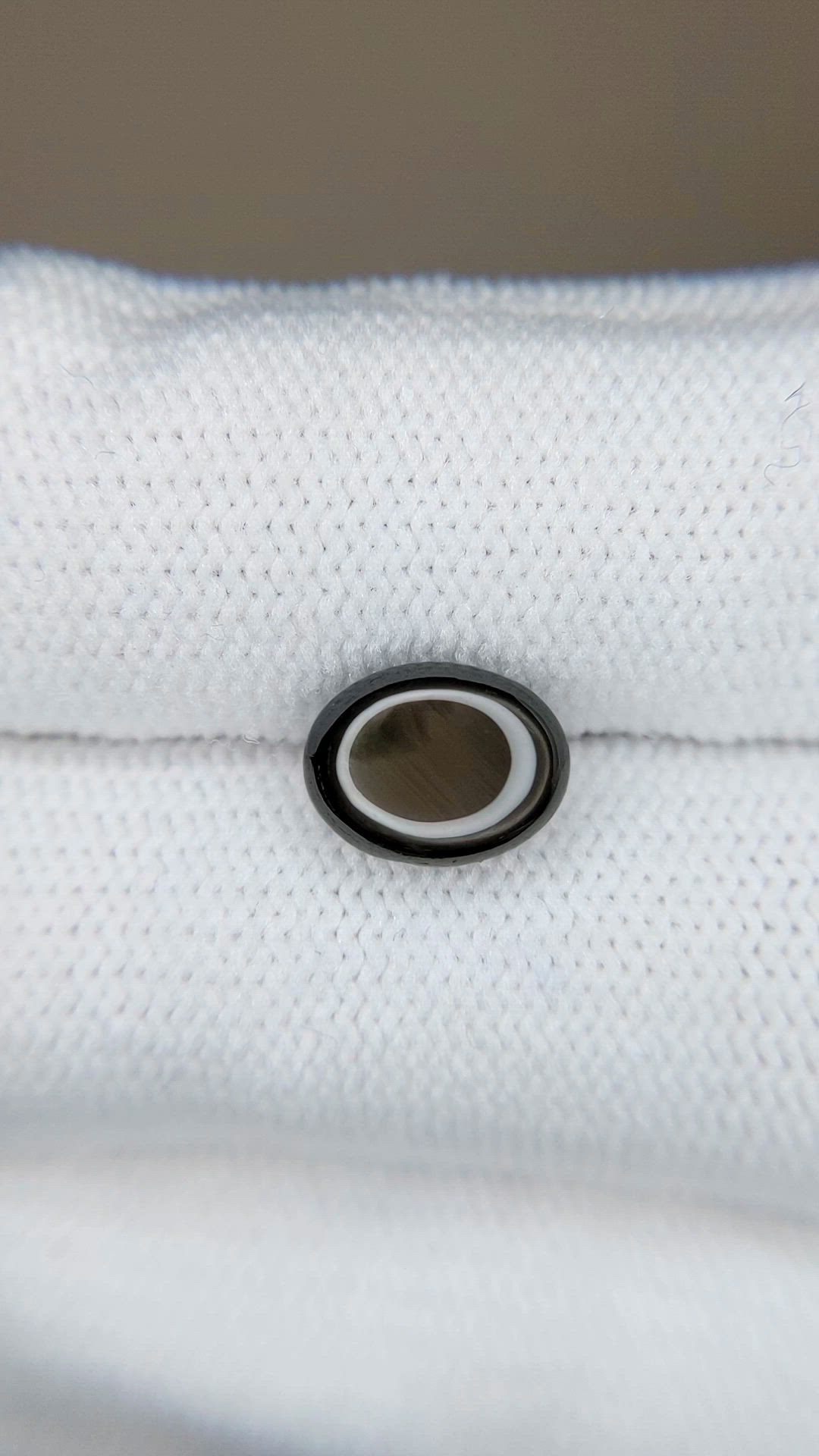 2.90 Ct. Black Star Sapphire from Ceylon (Sri Lanka) Size Video