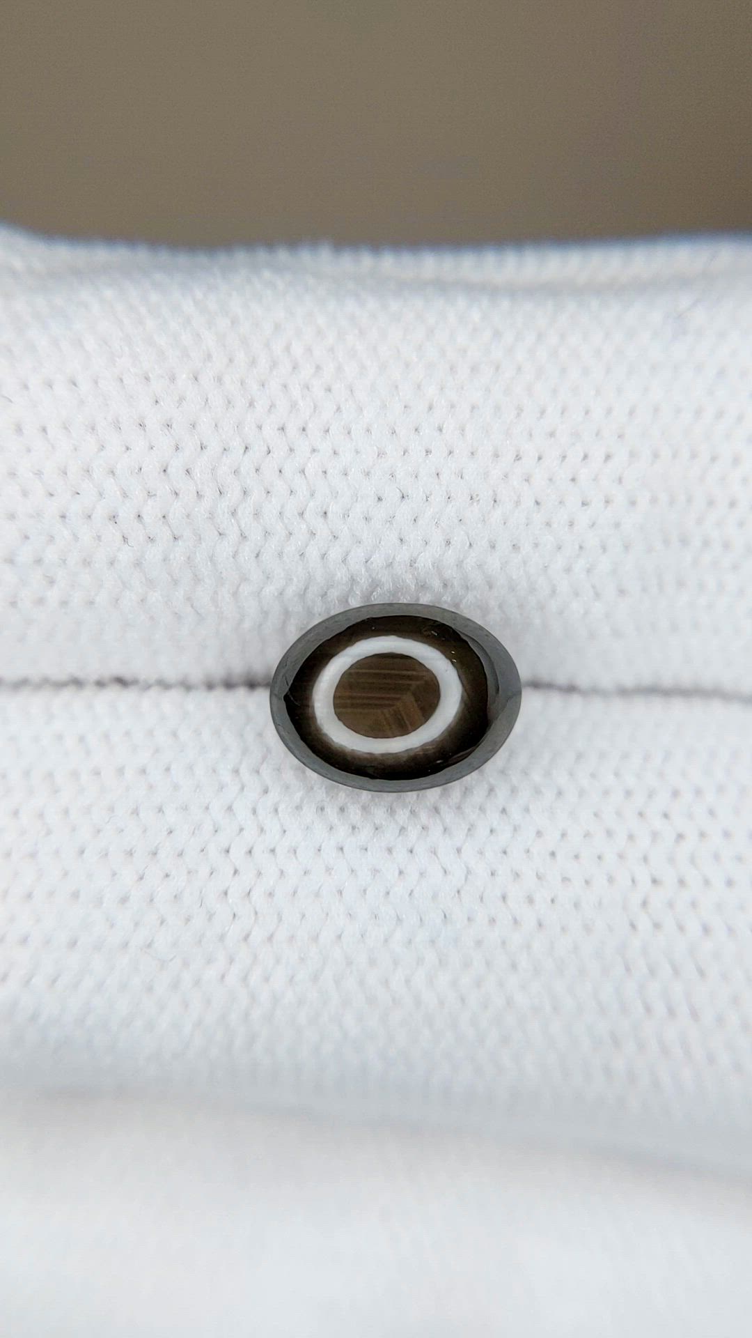 2.48 Ct. Black Star Sapphire from Ceylon (Sri Lanka) Size Video