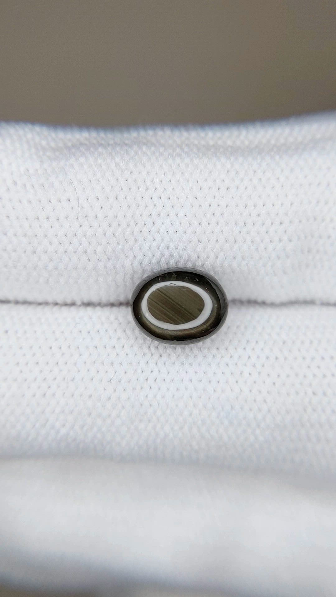 2.84 Ct. Black Star Sapphire from Ceylon (Sri Lanka) Size Video