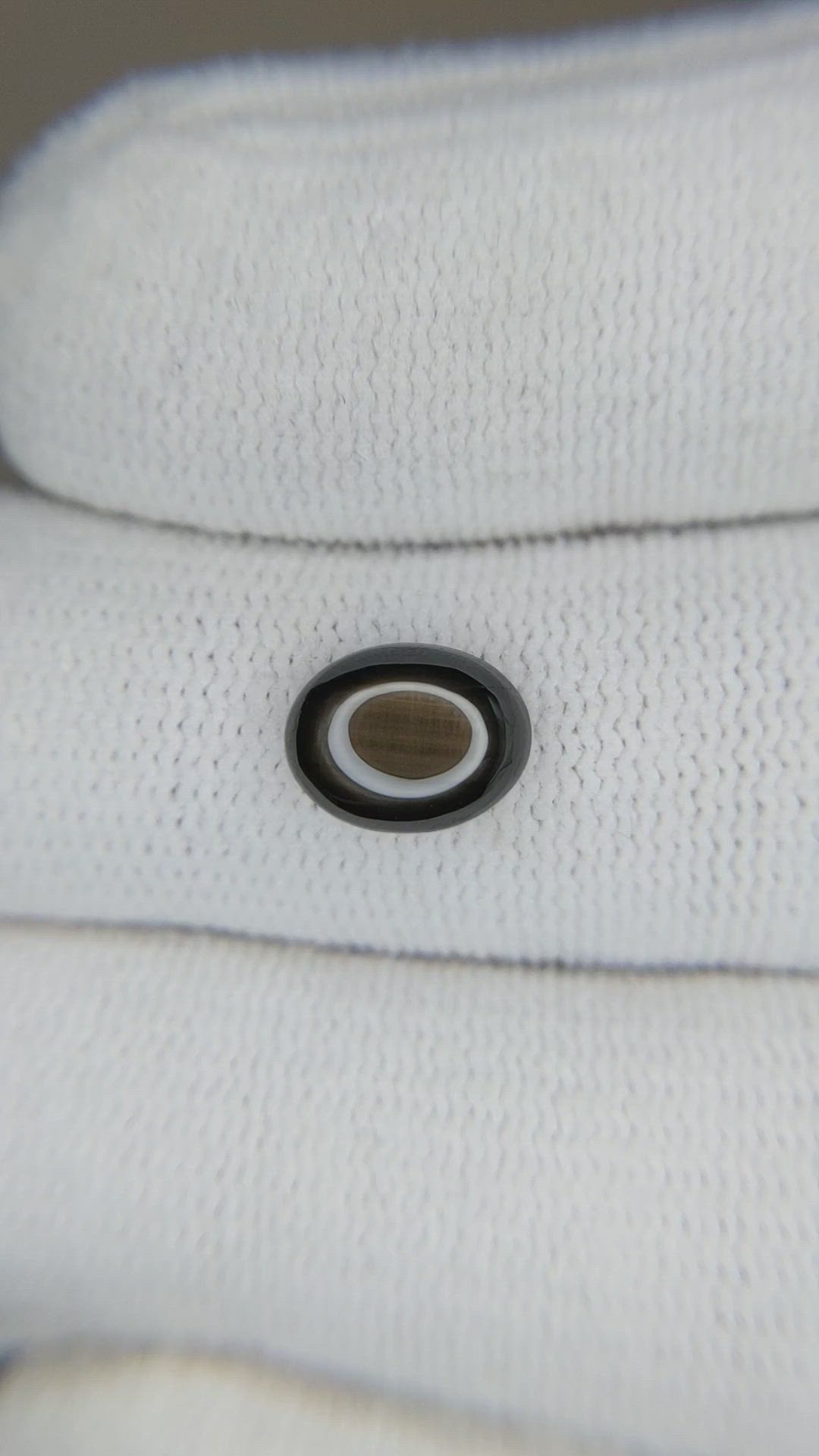 2.36 Ct. Black Star Sapphire from Ceylon (Sri Lanka) Size Video