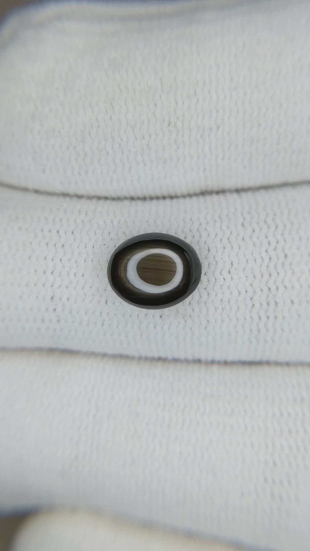 2.36 Ct. Black Star Sapphire from Ceylon (Sri Lanka) Size Video