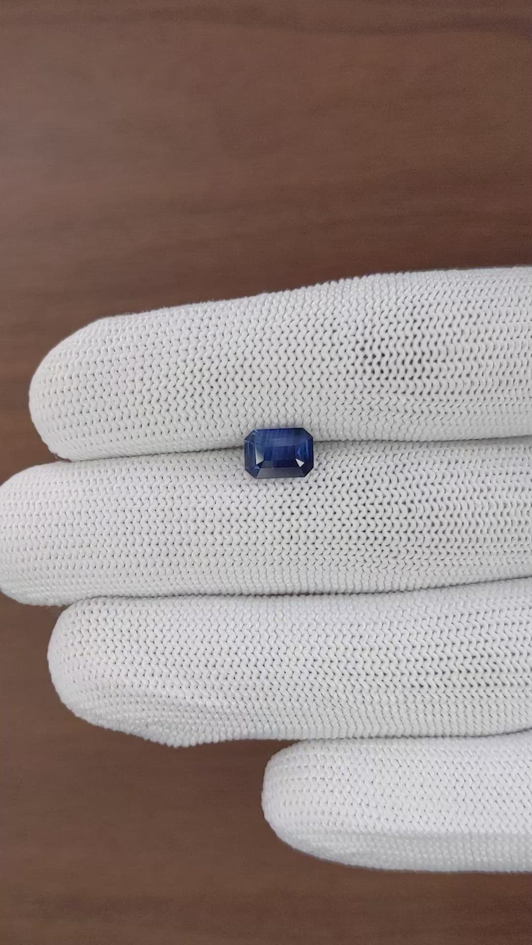 2.03 Ct. Blue Sapphire from Madagascar Size Video