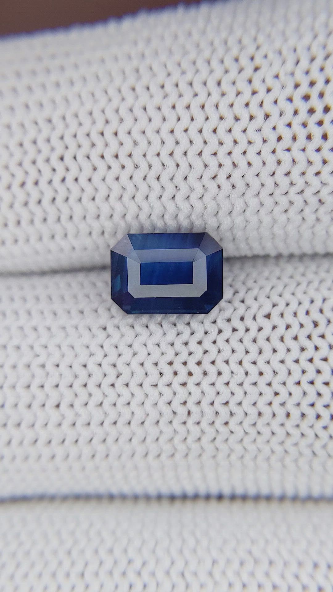 2.03 Ct. Blue Sapphire from Madagascar Size Video
