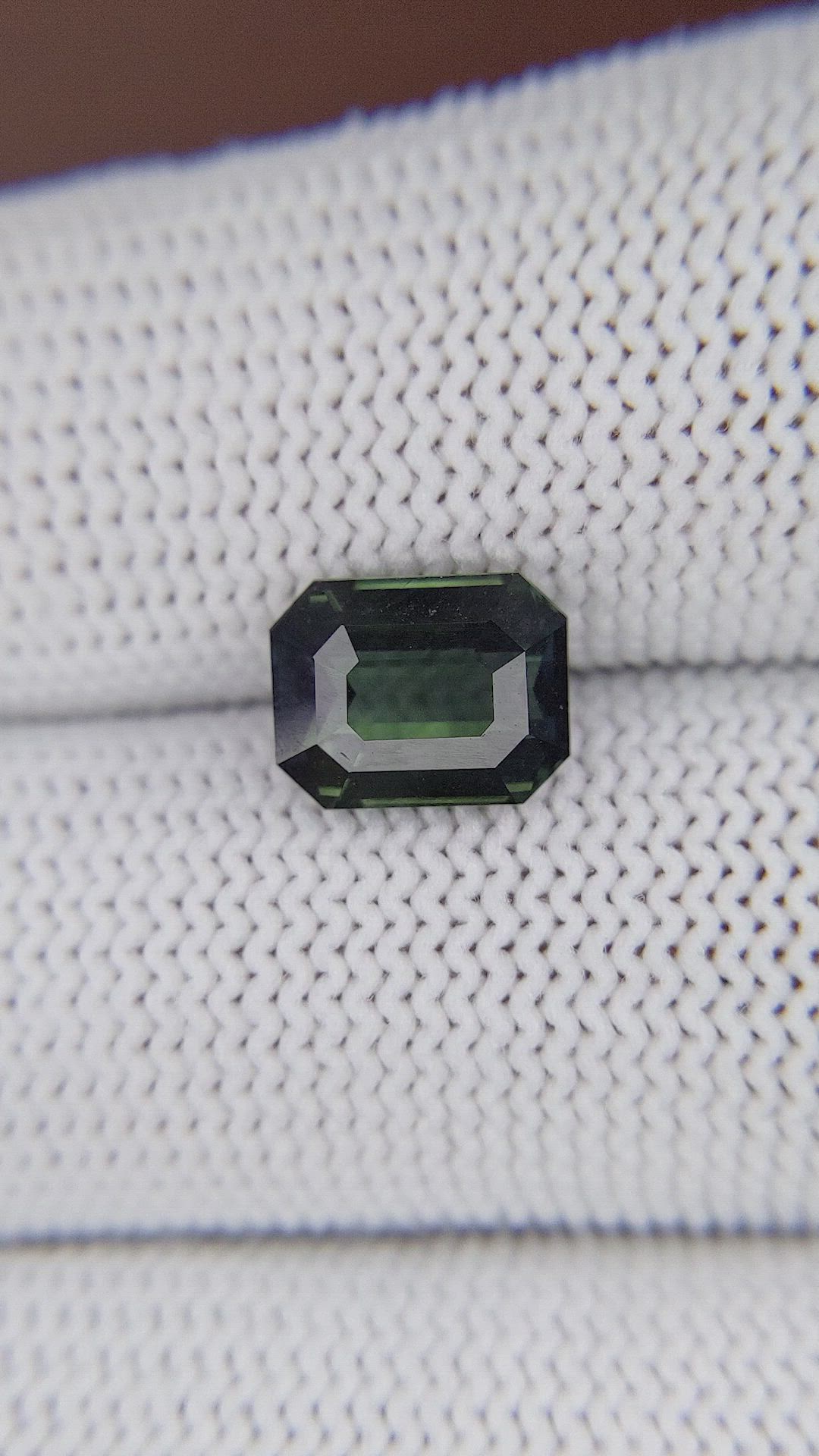 3.04 Ct. Green Sapphire from Madagascar Size Video
