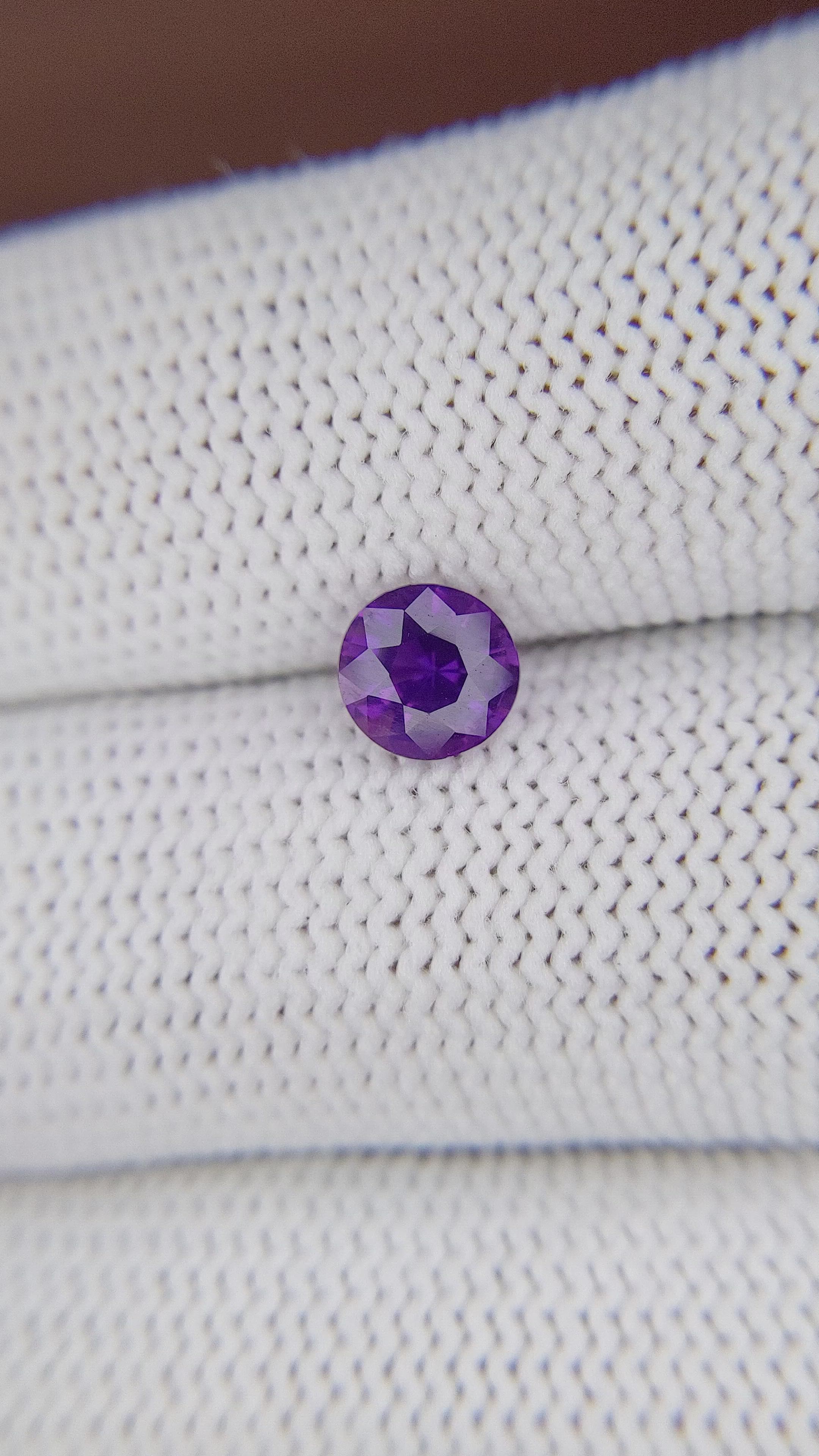 1.07 Ct. Bluish Purple Sapphire from Tanzania Size Video