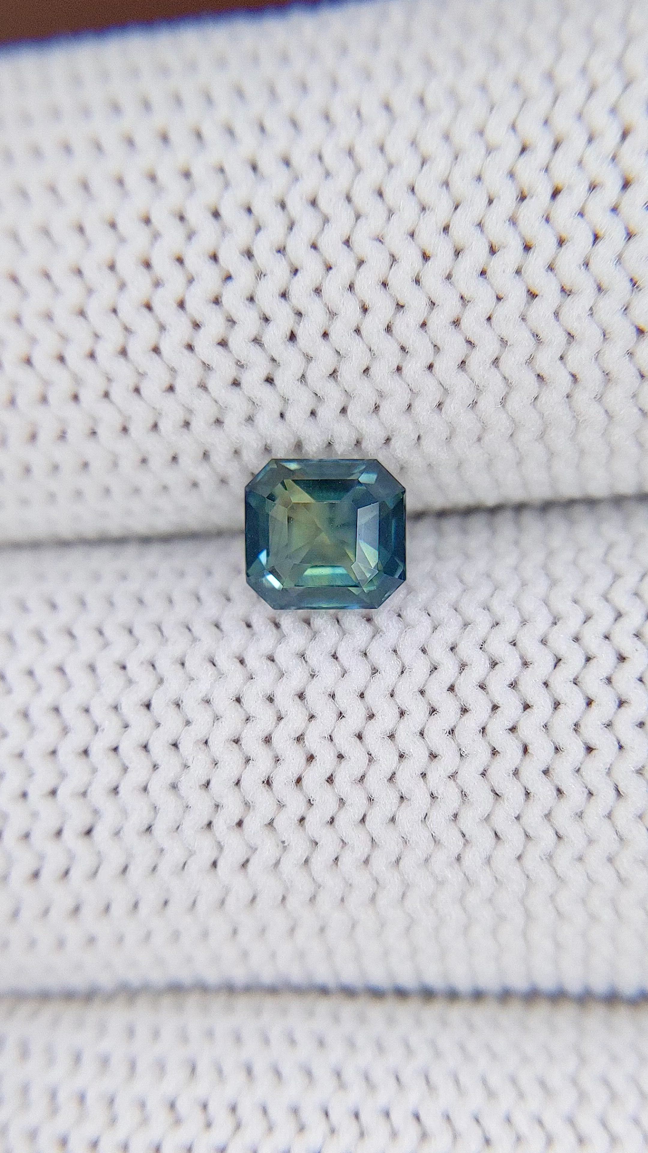 1.04 Ct. Bi Color / Parti Sapphire from Madagascar Size Video