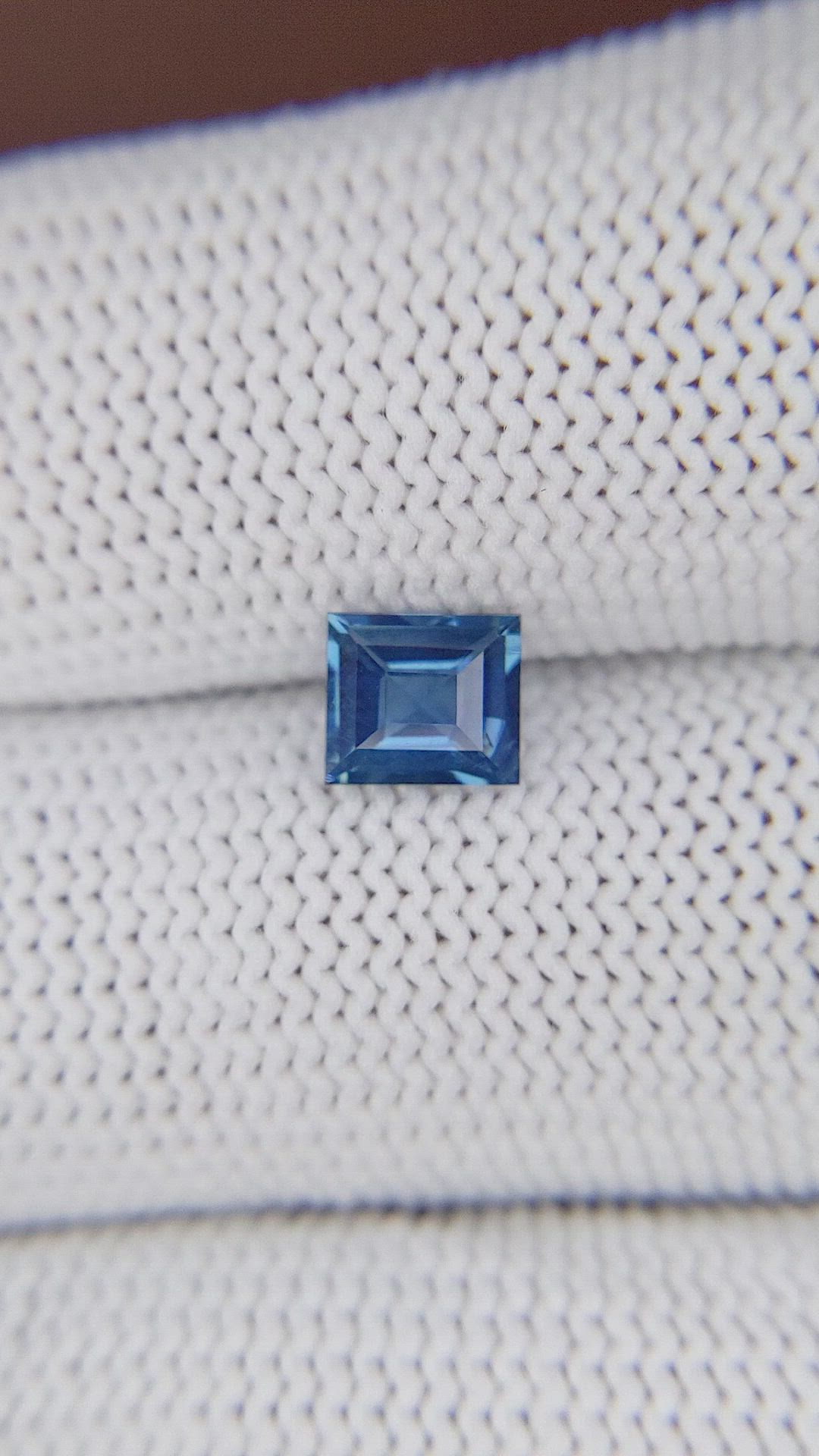 0.94 Ct. Blue Sapphire from Madagascar Size Video