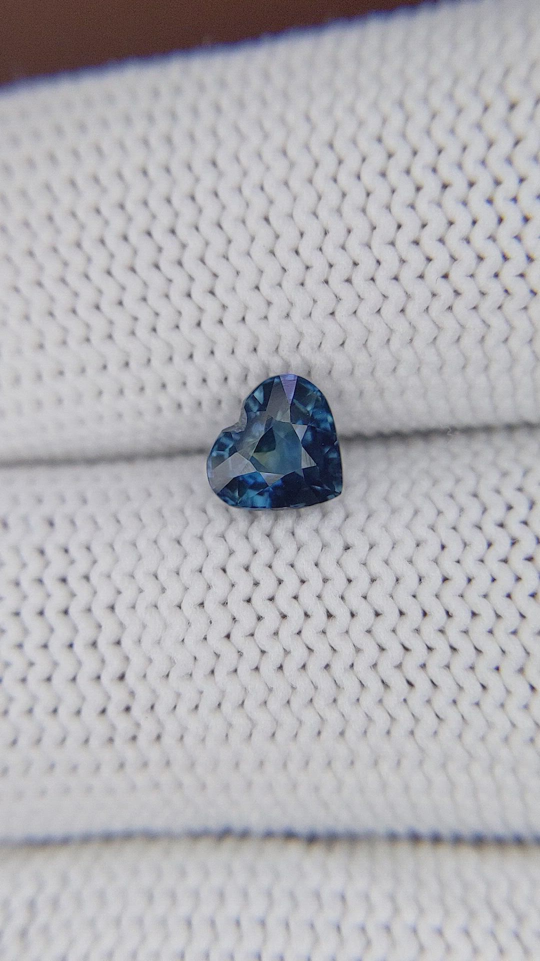 0.97 Ct. Blue Sapphire from Madagascar Size Video