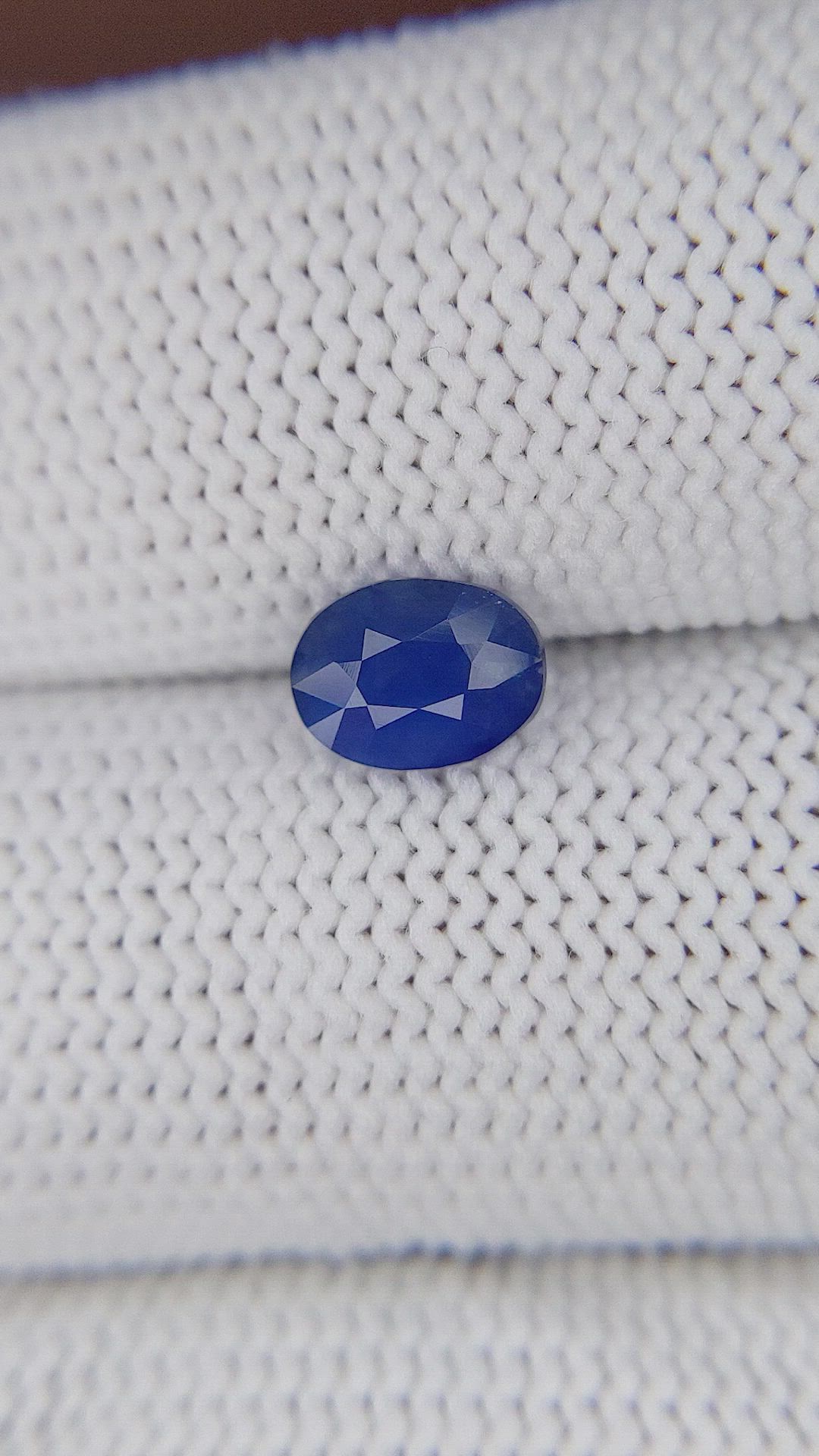 1.09 Ct. Blue Sapphire from Madagascar Size Video