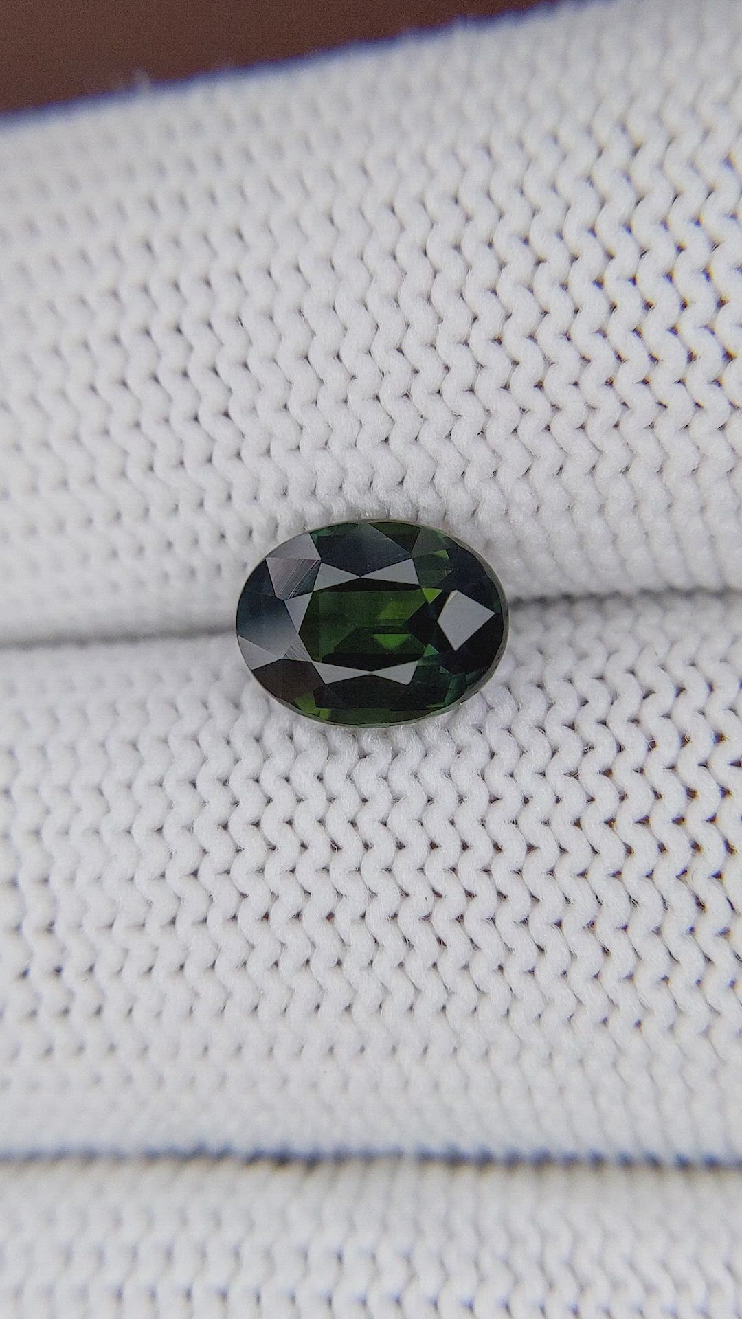 1.94 Ct. Green Sapphire from Madagascar Size Video
