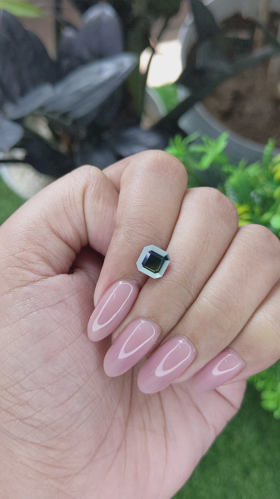 2.02 Ct. Bi Color / Parti Sapphire from Madagascar Size Video