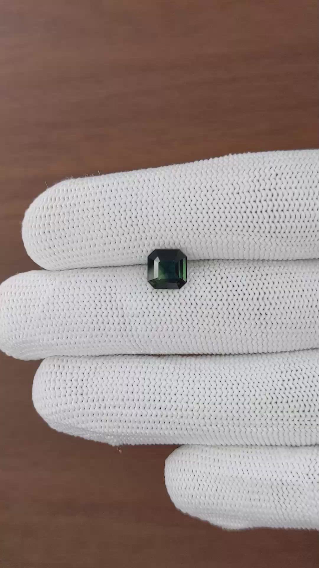 2.02 Ct. Bi Color / Parti Sapphire from Madagascar Size Video