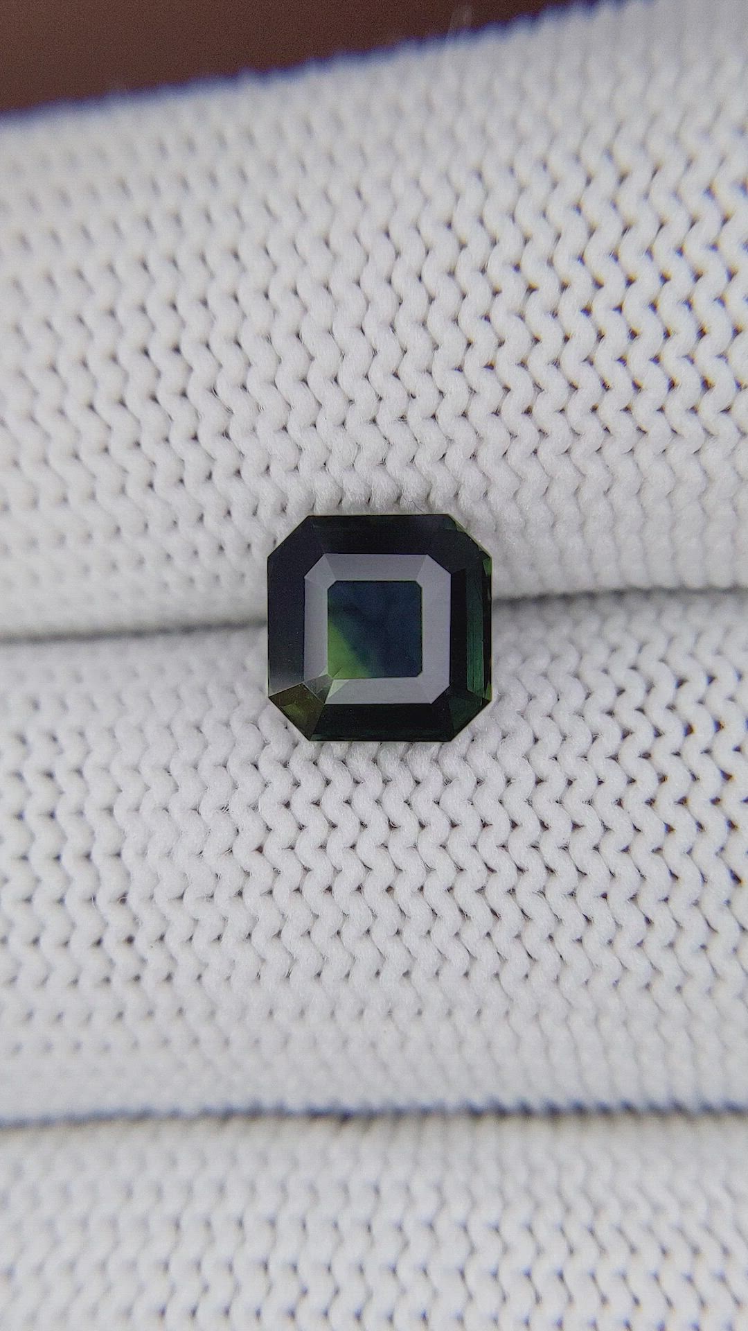 2.02 Ct. Bi Color / Parti Sapphire from Madagascar Size Video