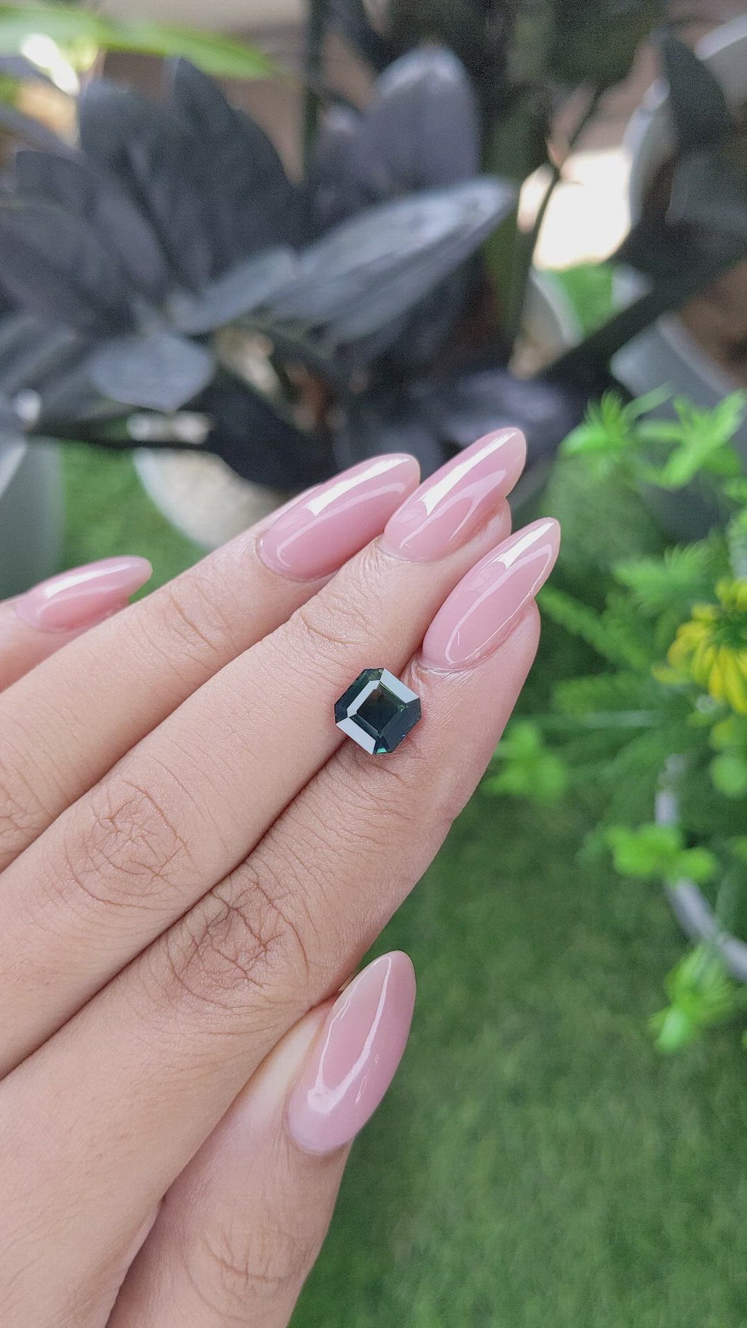 2.02 Ct. Bi Color / Parti Sapphire from Madagascar Size Video