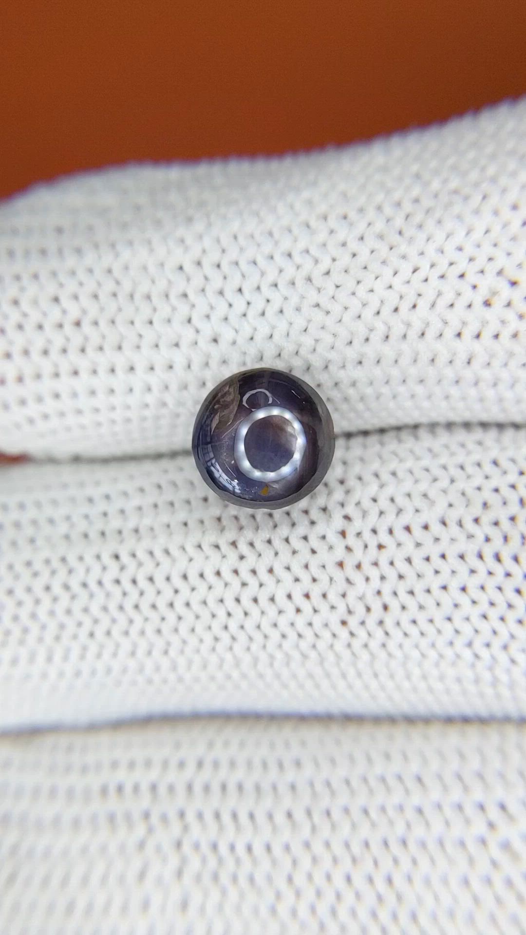 4.23 Ct. Purple Star Sapphire from Ceylon (Sri Lanka) Size Video