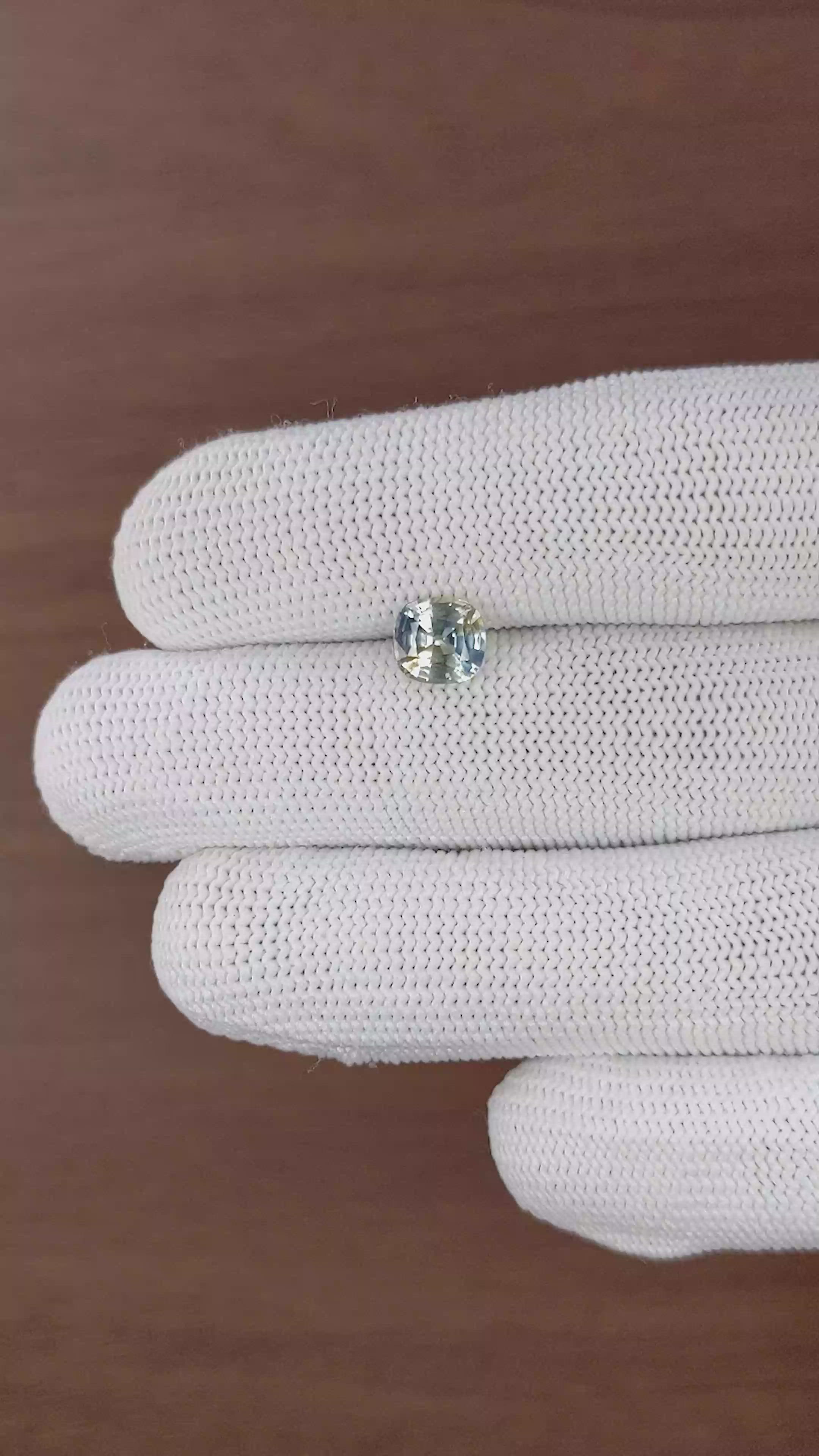 1.53 Ct. Bi Color / Parti Sapphire from Madagascar Size Video