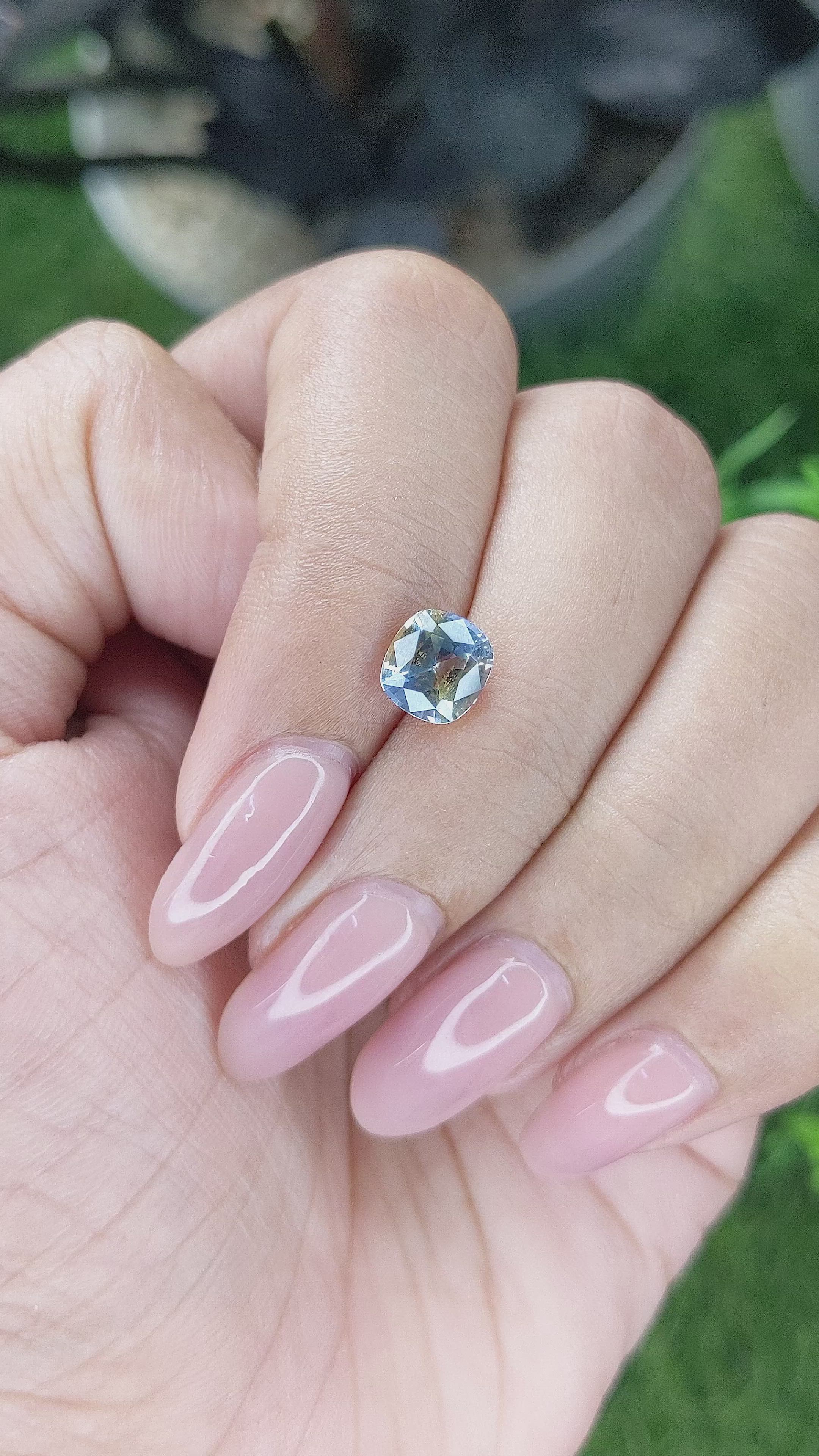 1.53 Ct. Bi Color / Parti Sapphire from Madagascar Size Video