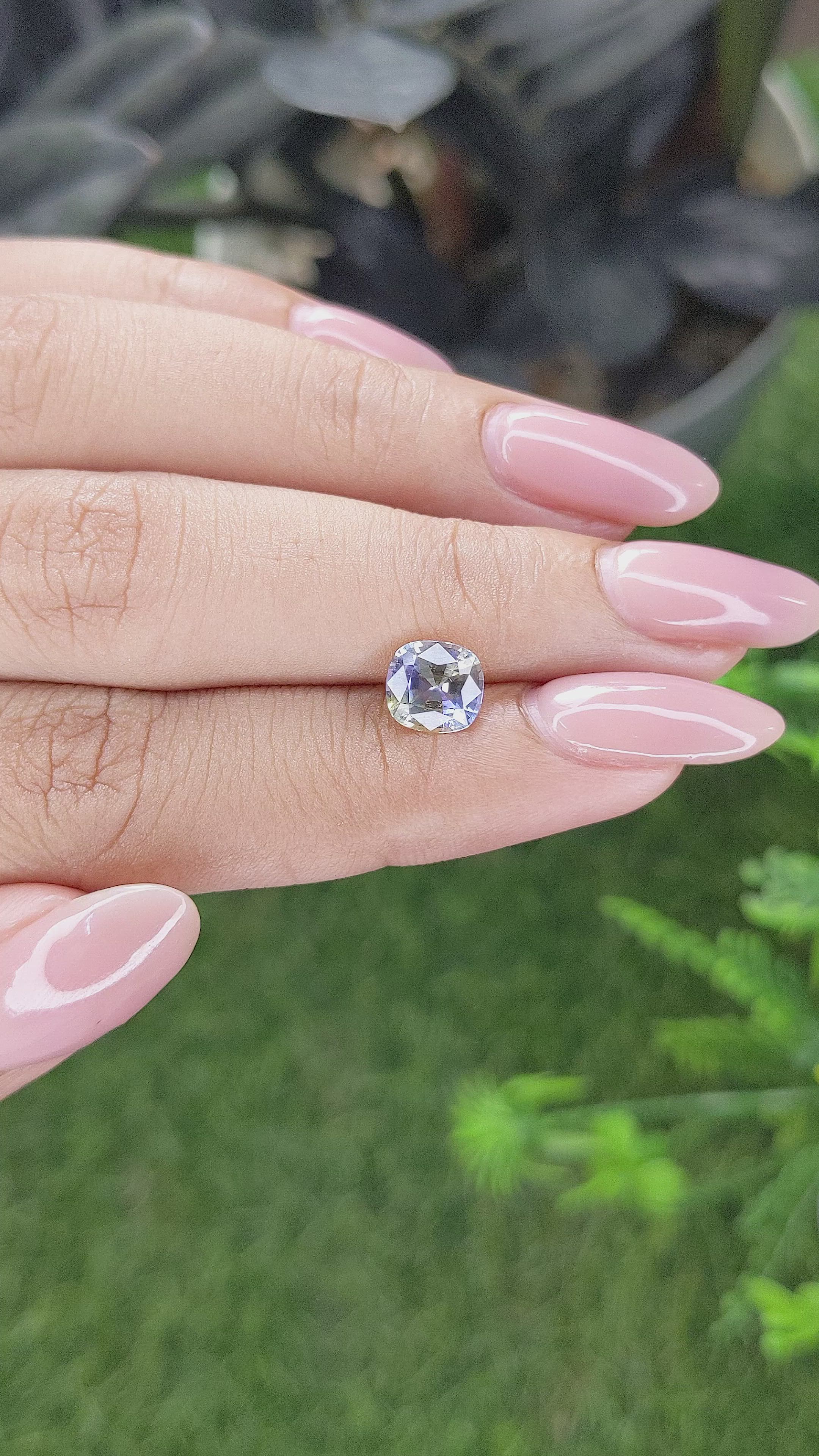 1.53 Ct. Bi Color / Parti Sapphire from Madagascar Size Video