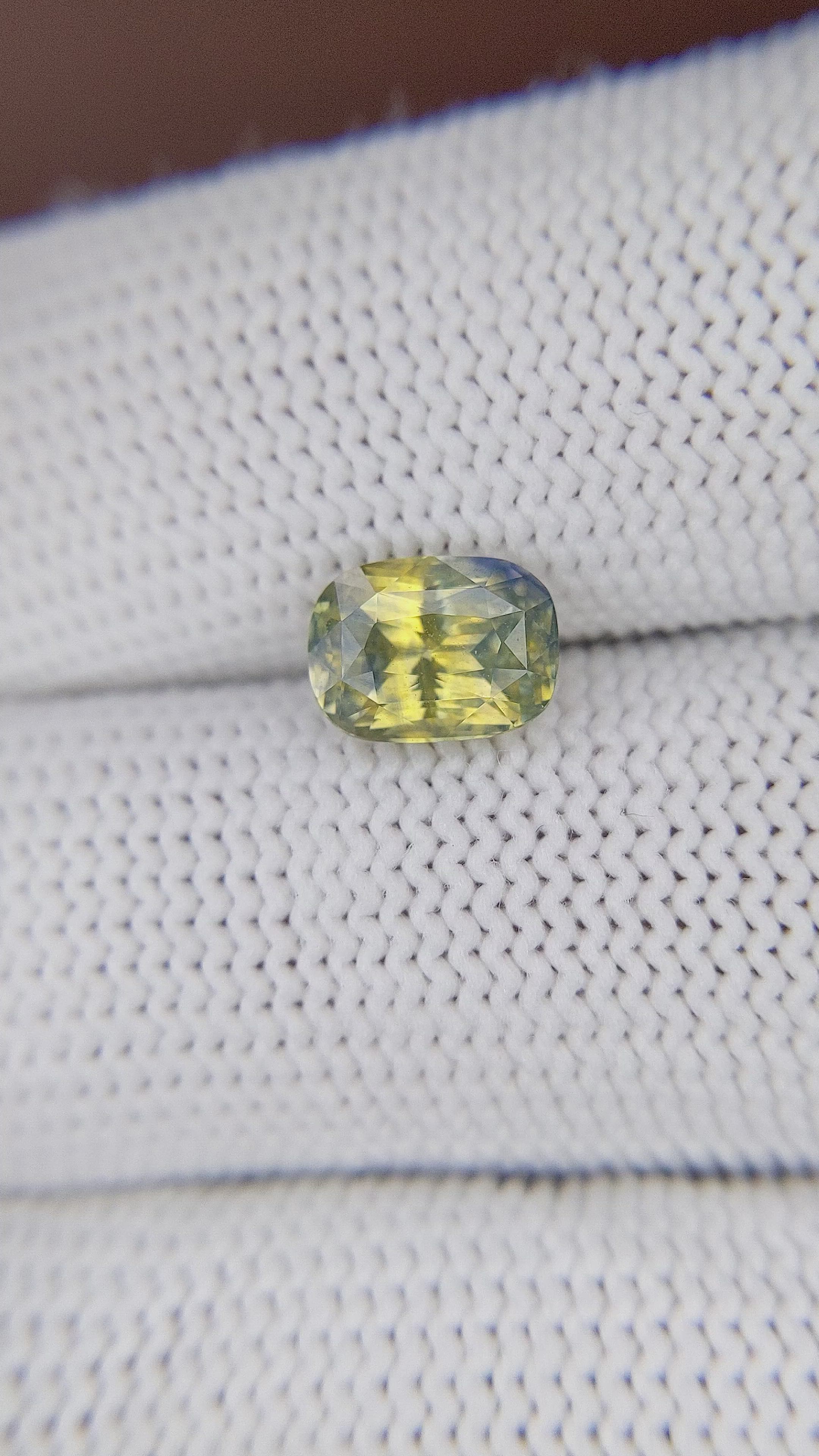 1.95 Ct. Bi Color / Parti Sapphire from Madagascar Size Video