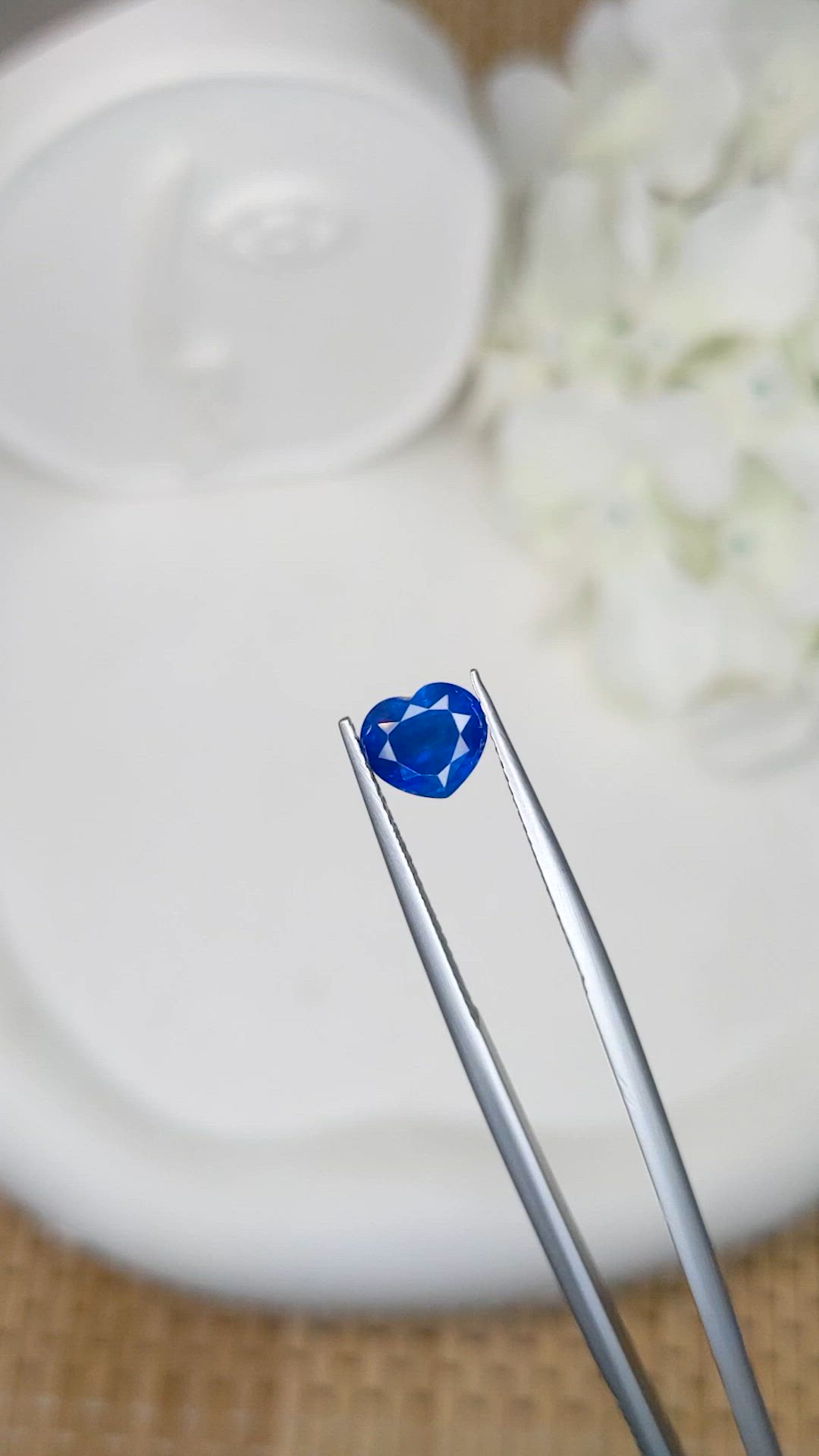 1.98 Ct. Blue Sapphire from Ceylon (Sri Lanka) Size Video