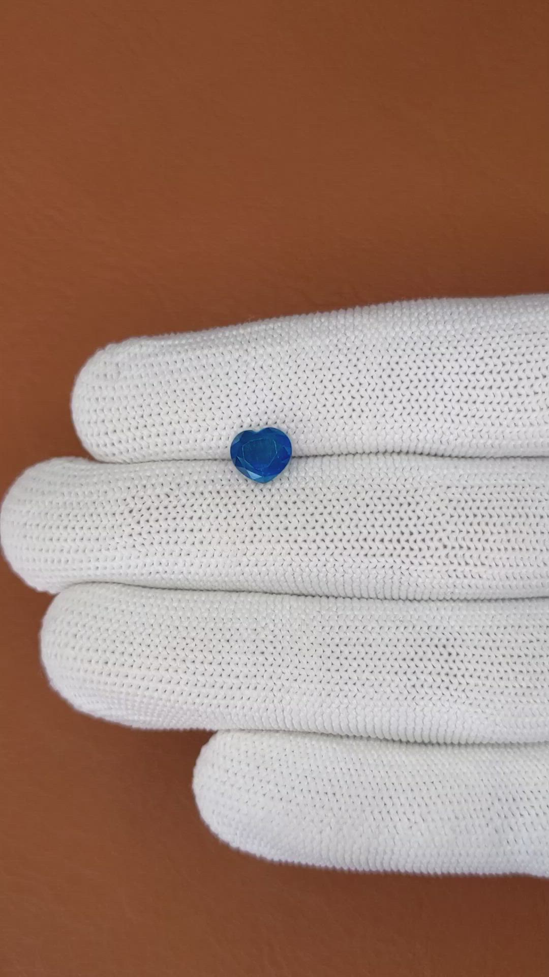 1.98 Ct. Blue Sapphire from Ceylon (Sri Lanka) Size Video