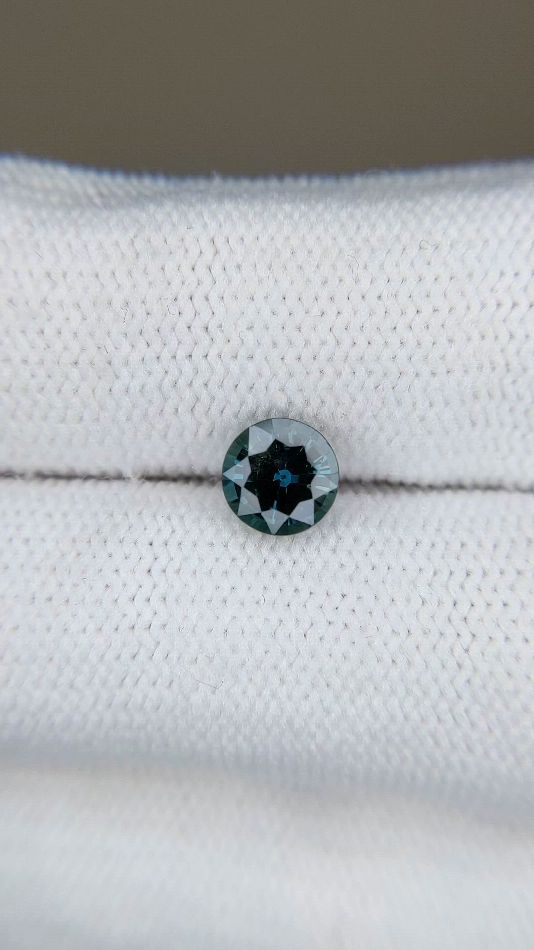 1.10 Ct. Bluish Green Sapphire from Ceylon (Sri Lanka) Size Video