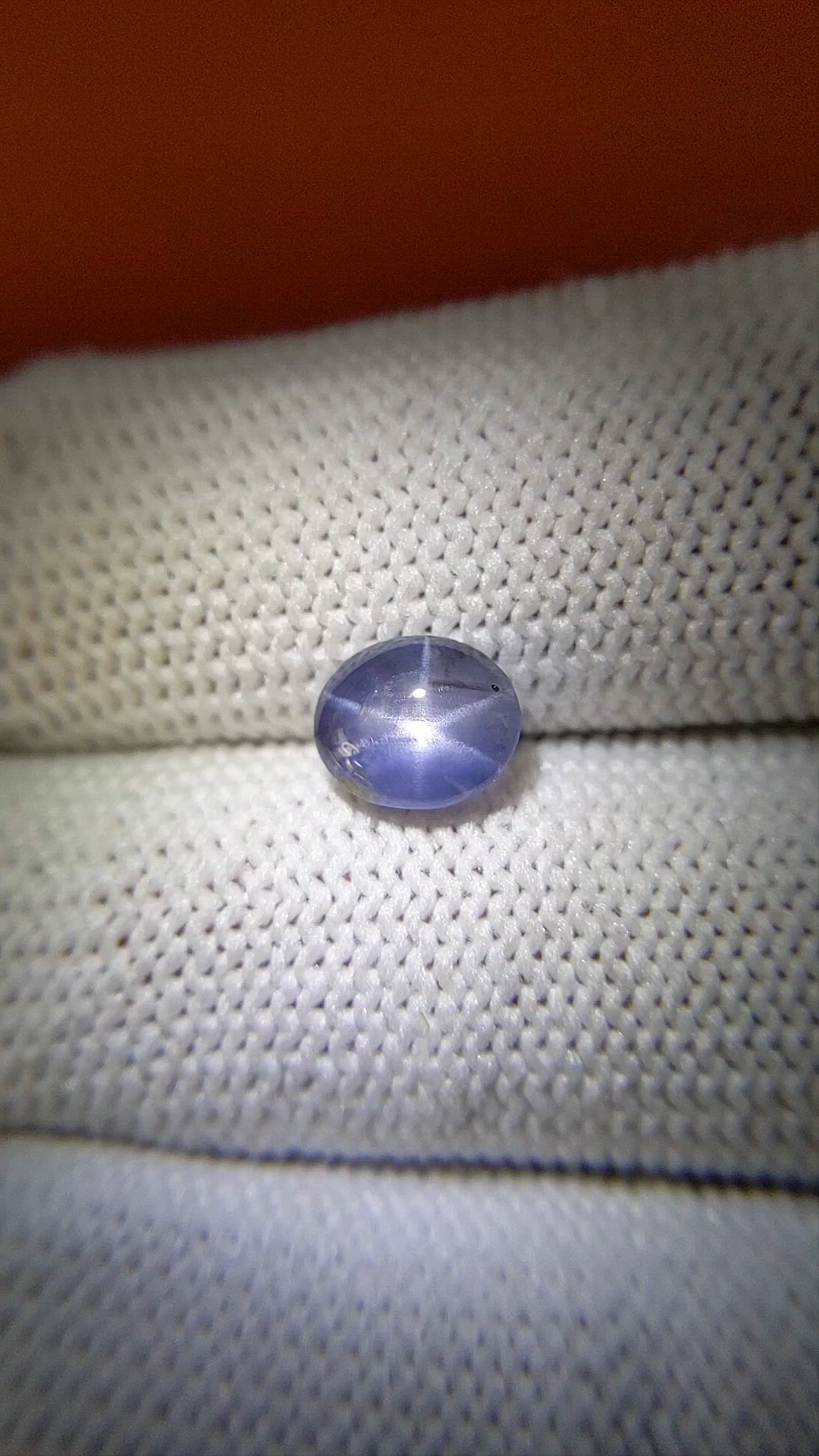 1.75 Ct. Blue Star Sapphire from Ceylon (Sri Lanka) Size Video