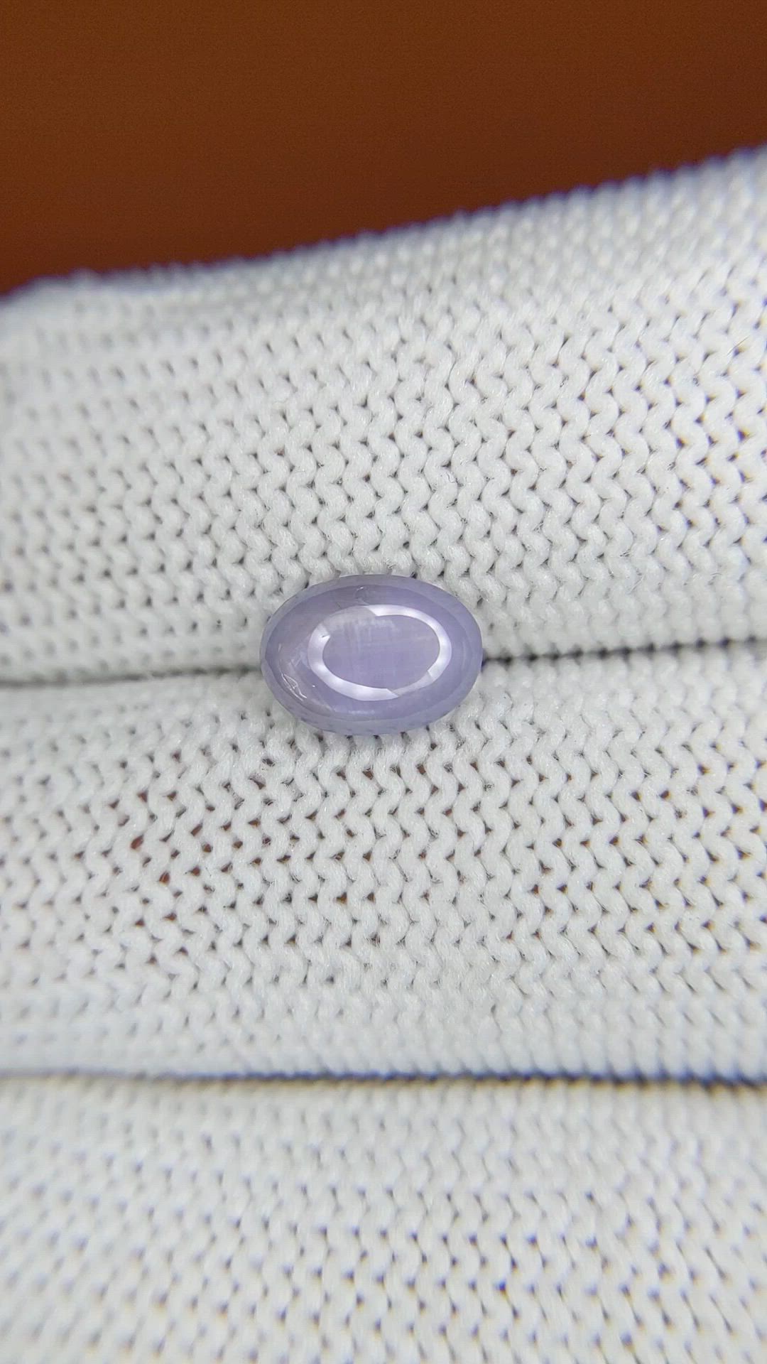 1.63 Ct. Blue Star Sapphire from Ceylon (Sri Lanka) Size Video