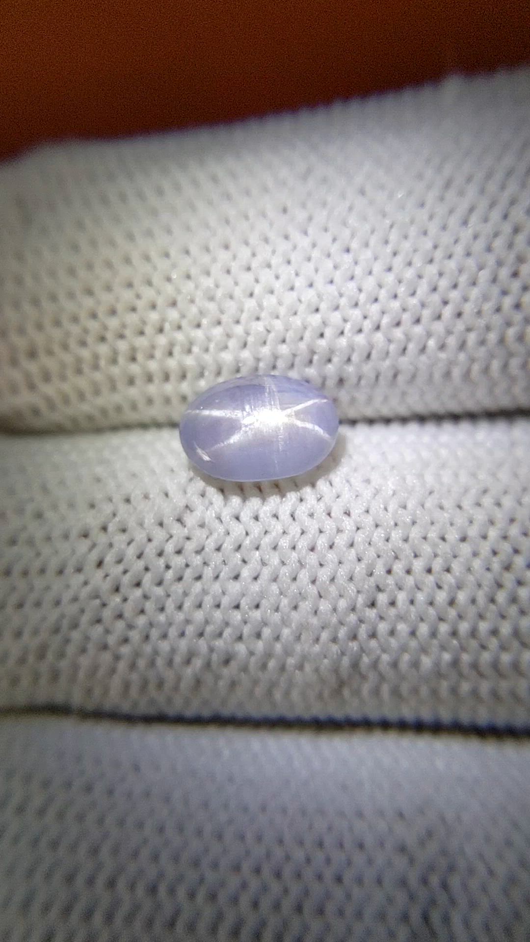 1.63 Ct. Blue Star Sapphire from Ceylon (Sri Lanka) Size Video