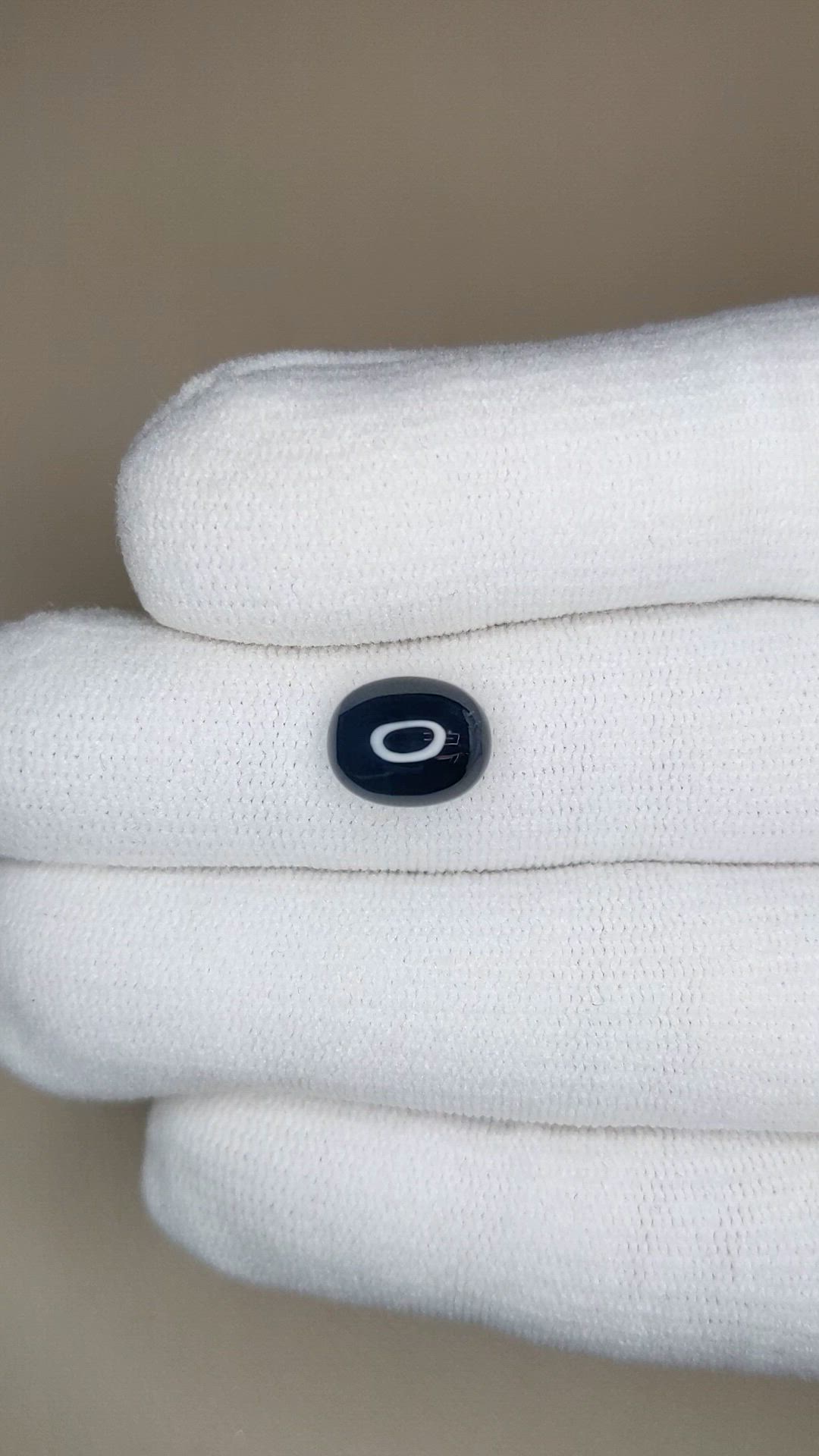 4.82 Ct. Blue Cabochon Sapphire from Ceylon (Sri Lanka) Size Video
