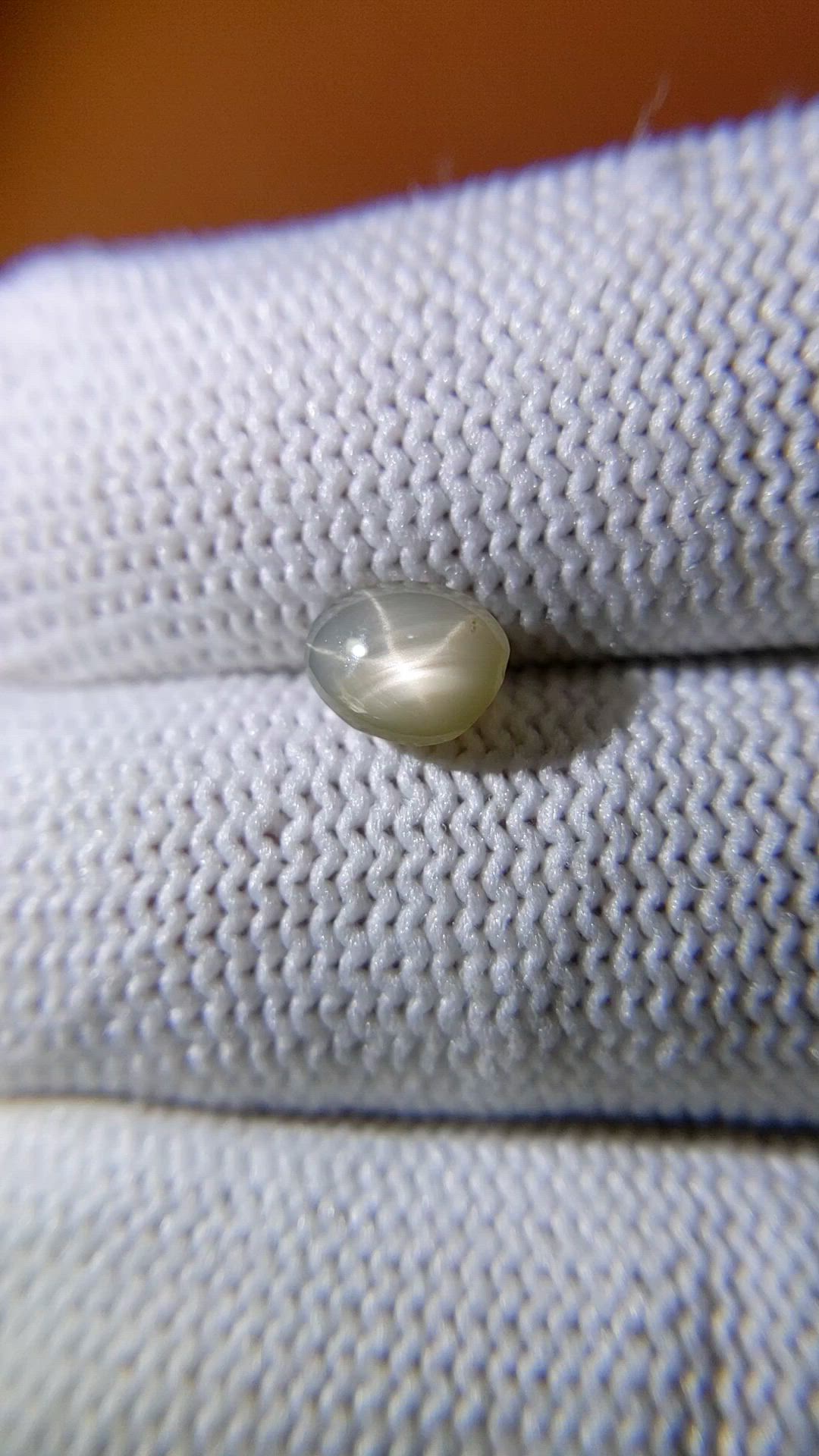 1.48 Ct. Grey Star Sapphire from Ceylon (Sri Lanka) Size Video