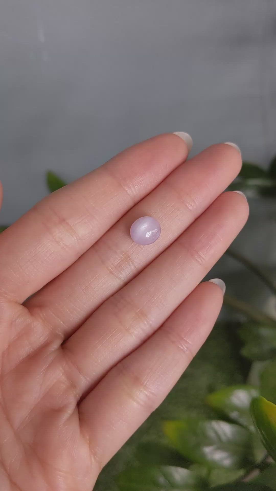 3.18 Ct. Pink Star Sapphire from Burma (Myanmar) Size Video